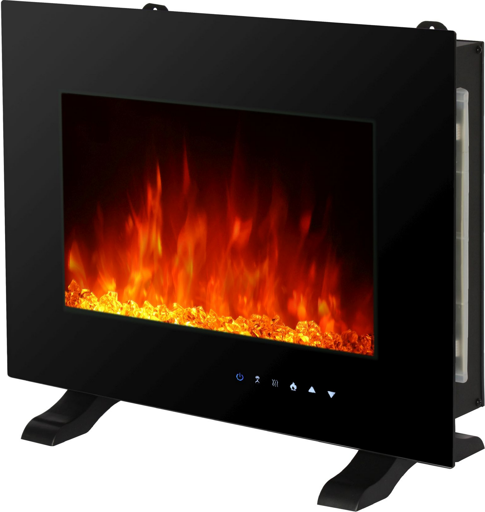 El Fuego Elektrokamin 'Aarau' schwarz 2 kW