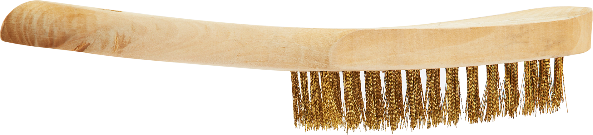 toom Drahtbürste Messing 4-reihig