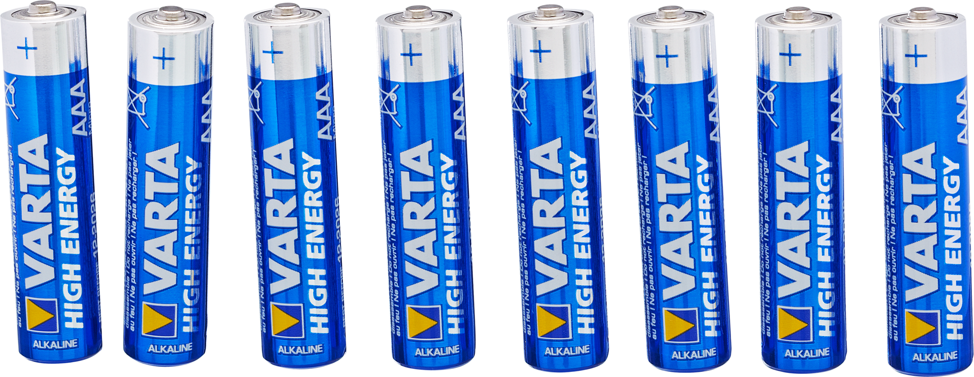 Thumbnail - Varta Batterien "High Energy" AAA Alkaline 8 Stück
