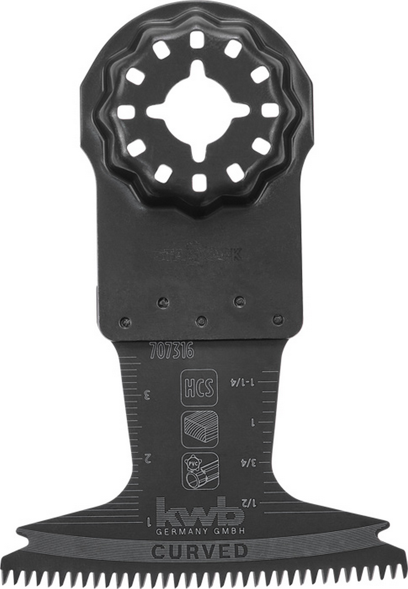 kwb Japan-Tauchsägeblätter HCS 65 x 40 mm