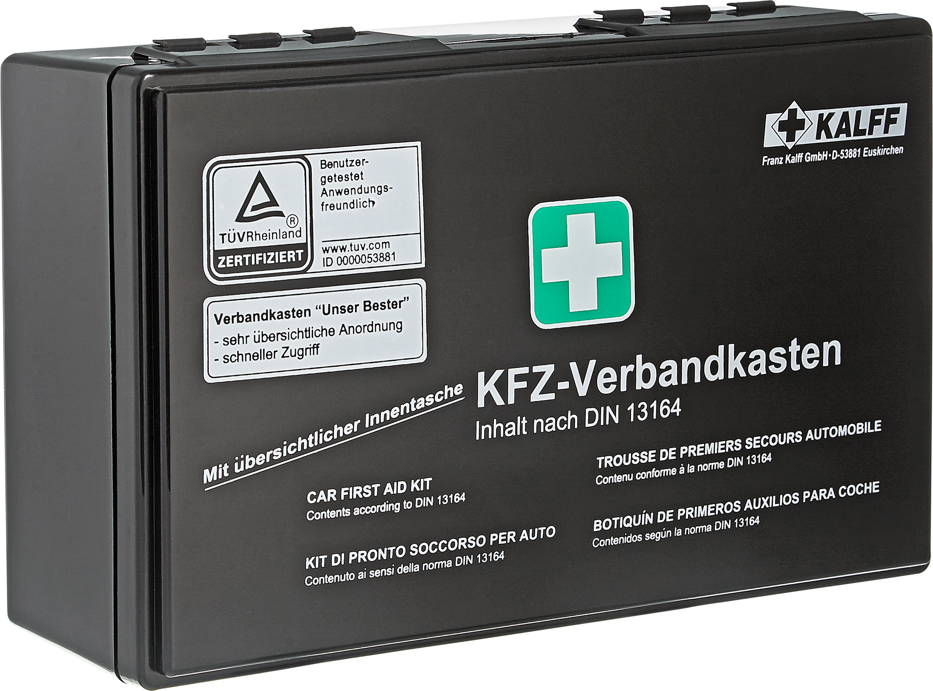 Verbandkasten schwarz