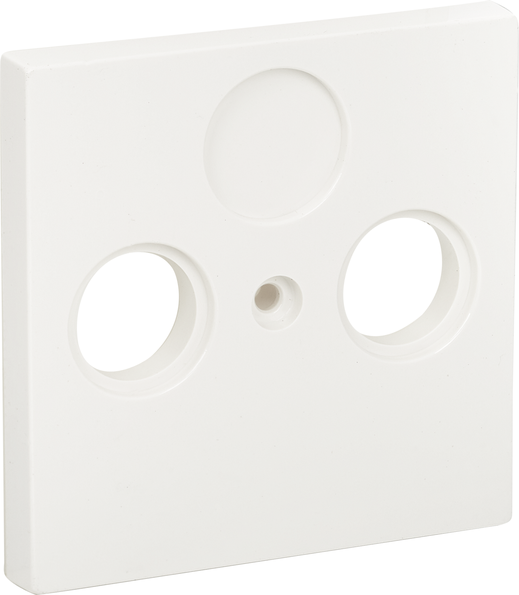Kopp Abdeckung für Antennensteckdose 'Athenis' TV/RF reinweiß