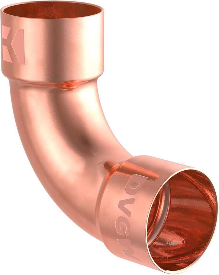 Kirchhoff Kupferrohrbogen 90°-Lötfitting Ø 15 mm