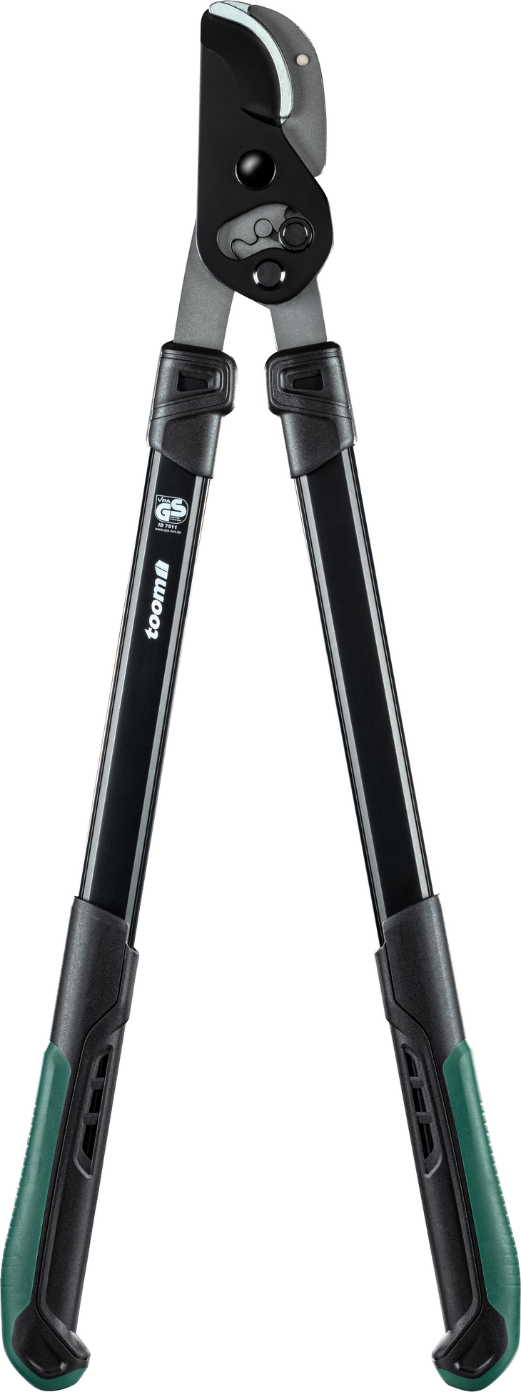 toom Premium-Getriebe-Astschere Amboss Carbonstahl 68,5 cm