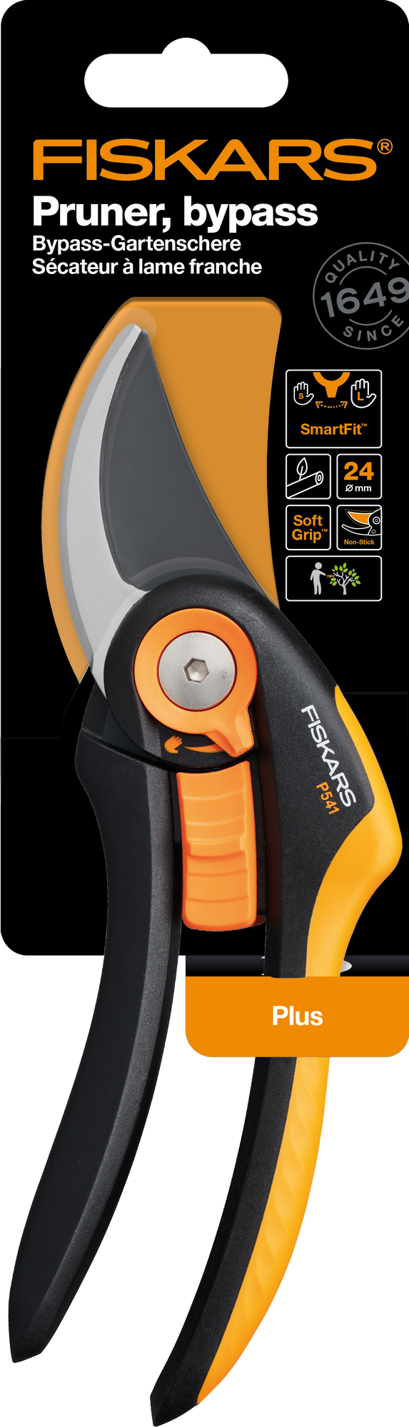 Thumbnail - Fiskars Gartenschere Bypass 'Plus' SmartFit P541, 20,1 cm