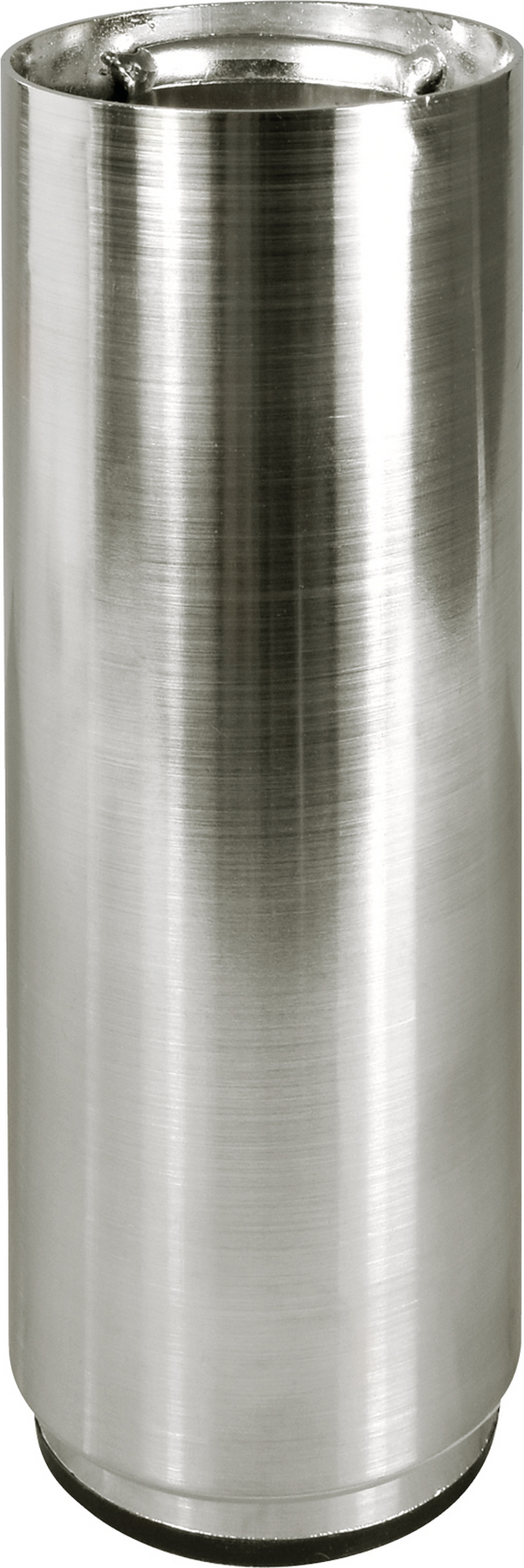 Wagner Möbelbein 'Telescope ST 1825' Industriestahl edelstahlfarben Ø 60 x 160 - 250 mm