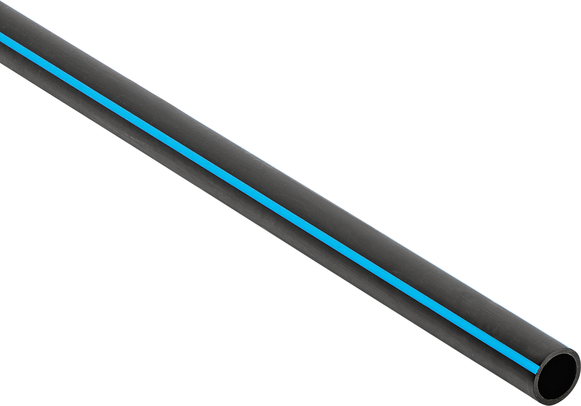 Thumbnail - Kirchhoff HDPE-Rohr blau/schwarz Ø 2 x 1250 cm