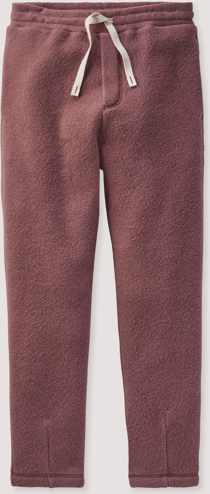 hessnatur Kinder Fleece Hose aus Bio-Baumwolle - lila - Größe 122/128