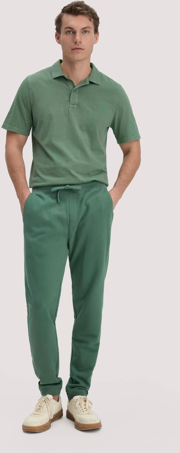 hessnatur Herren Sweathose TRIAS Relaxed - grün - Größe XL