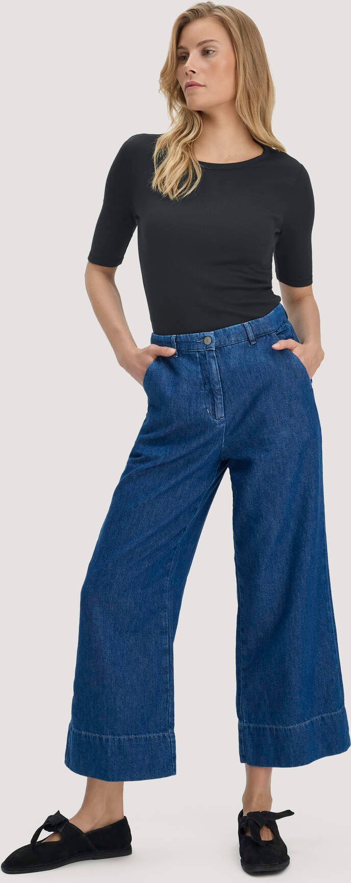 hessnatur Damen Pantolette aus chromfrei gegerbtem Nubuk-Leder - schwarz - Größe 36