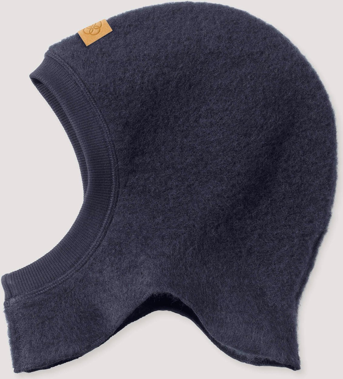hessnatur Baby Wollfleece Mütze aus Bio-Merinowolle - blau - Größe 45-47 cm Kopfumfang
