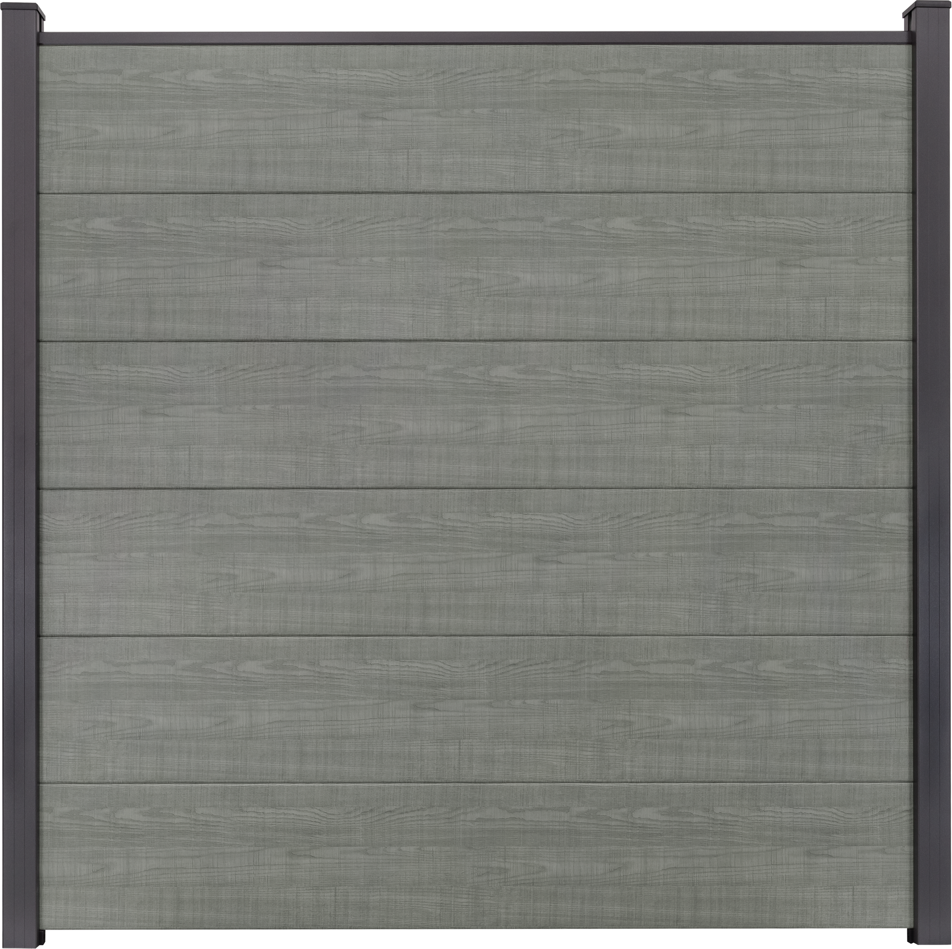 Thumbnail - GroJa Steckzaun 'BasicLine' Holzfarben 180 x 180 cm