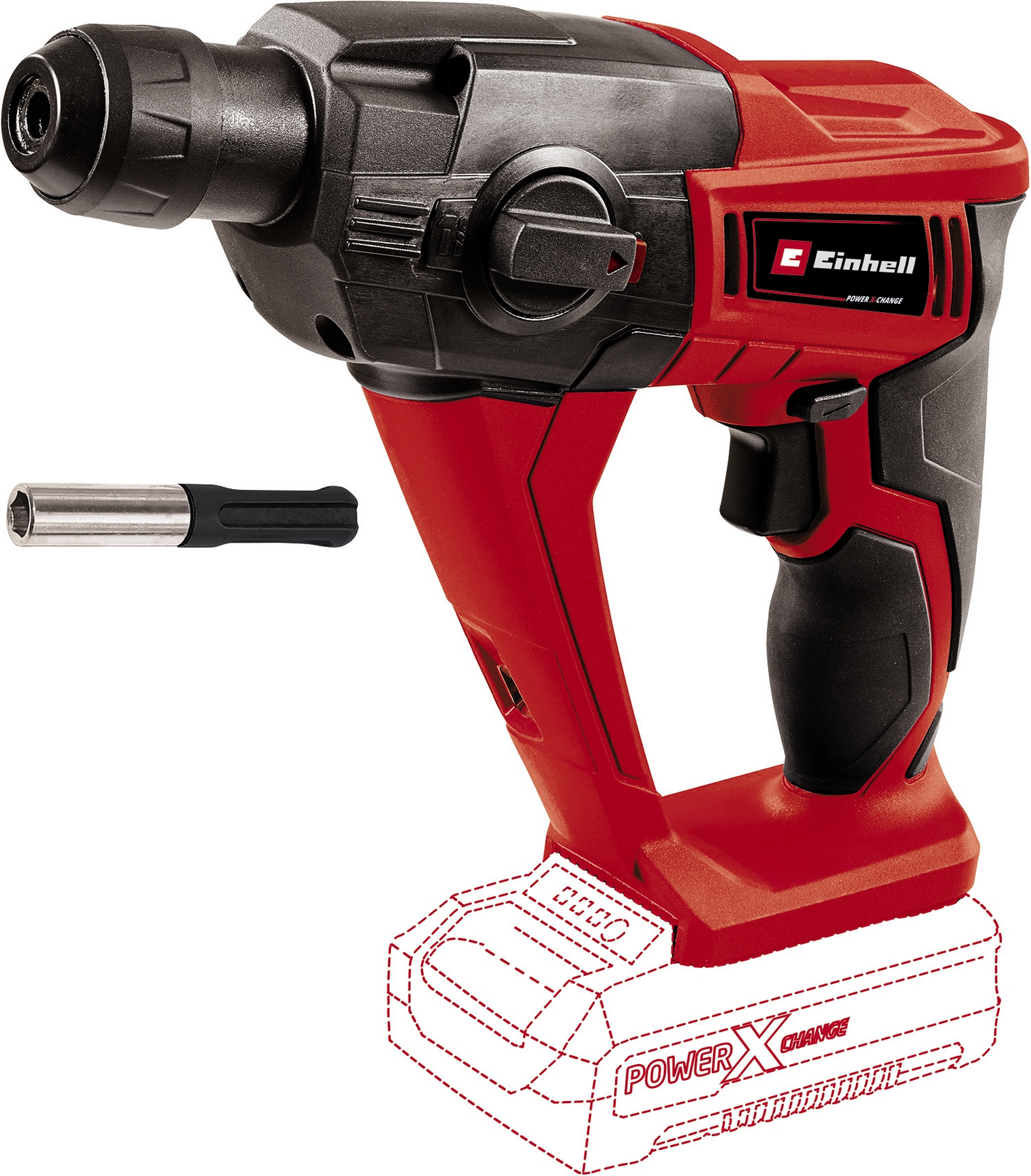 Einhell Akku-Bohrhammer 'TE-HD 18 Li' Solo Power X-Change