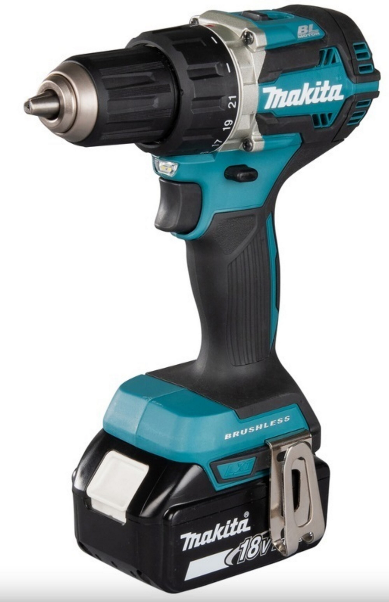 Thumbnail - Makita Akku-Bohrschrauber 'LXT DDF484T1J' mit Akku und Koffer 18 V