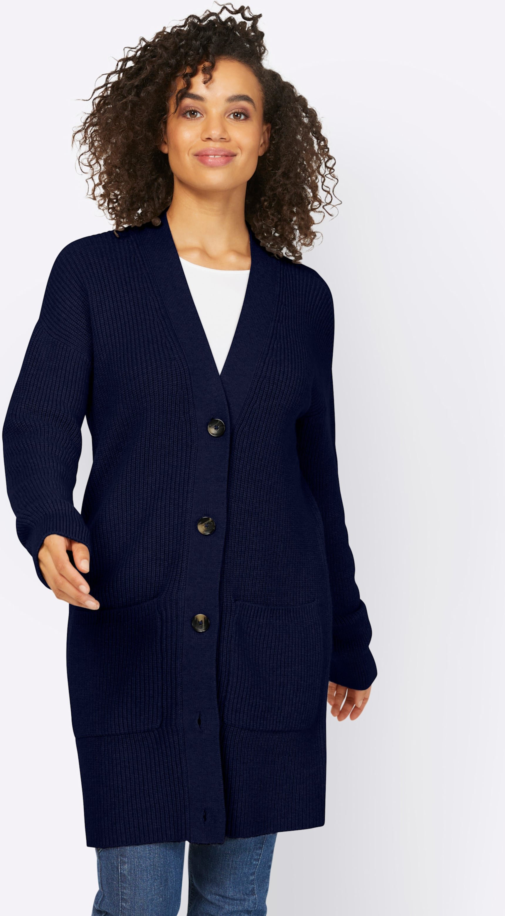 Thumbnail - Longstrickjacke