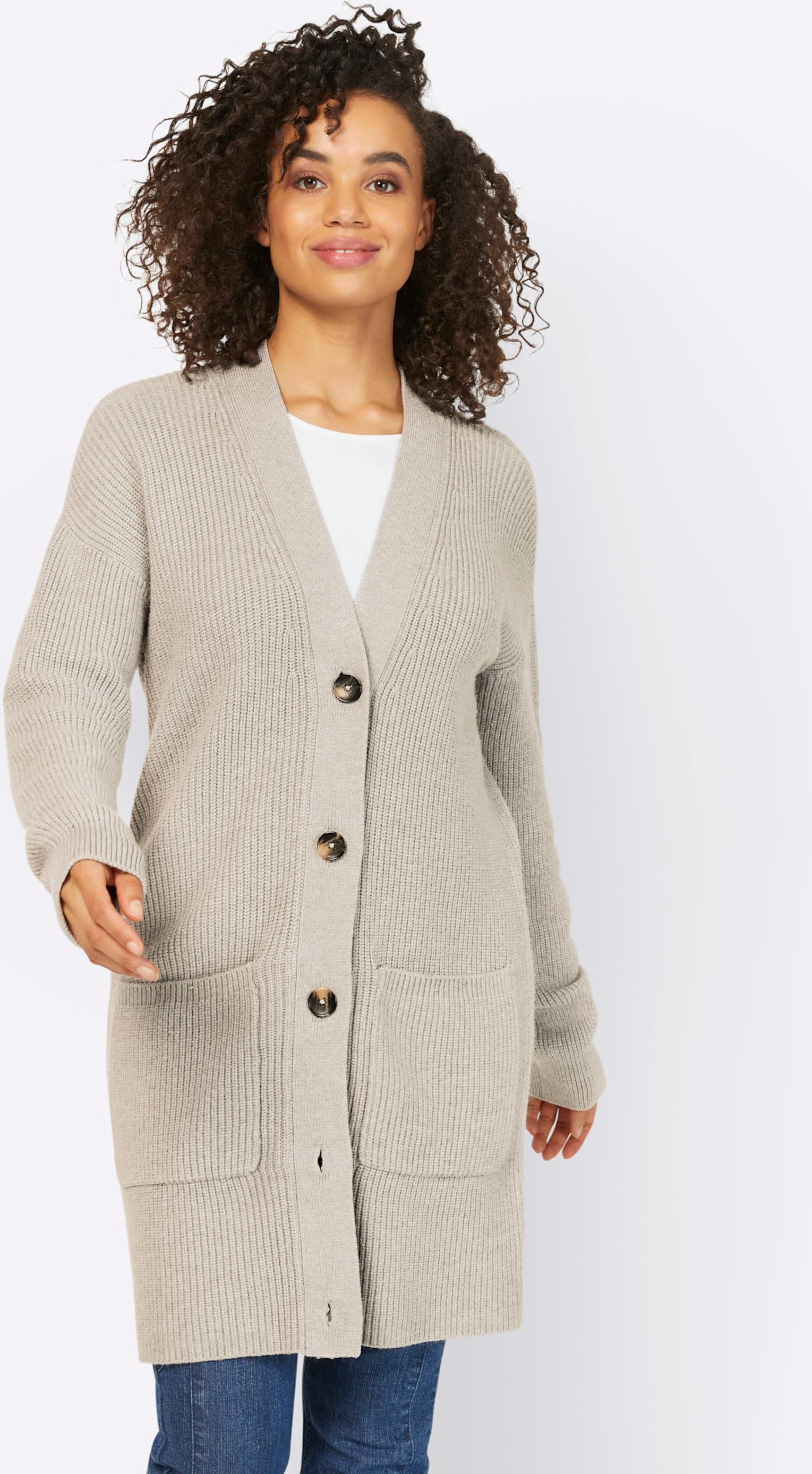 Thumbnail - Longstrickjacke