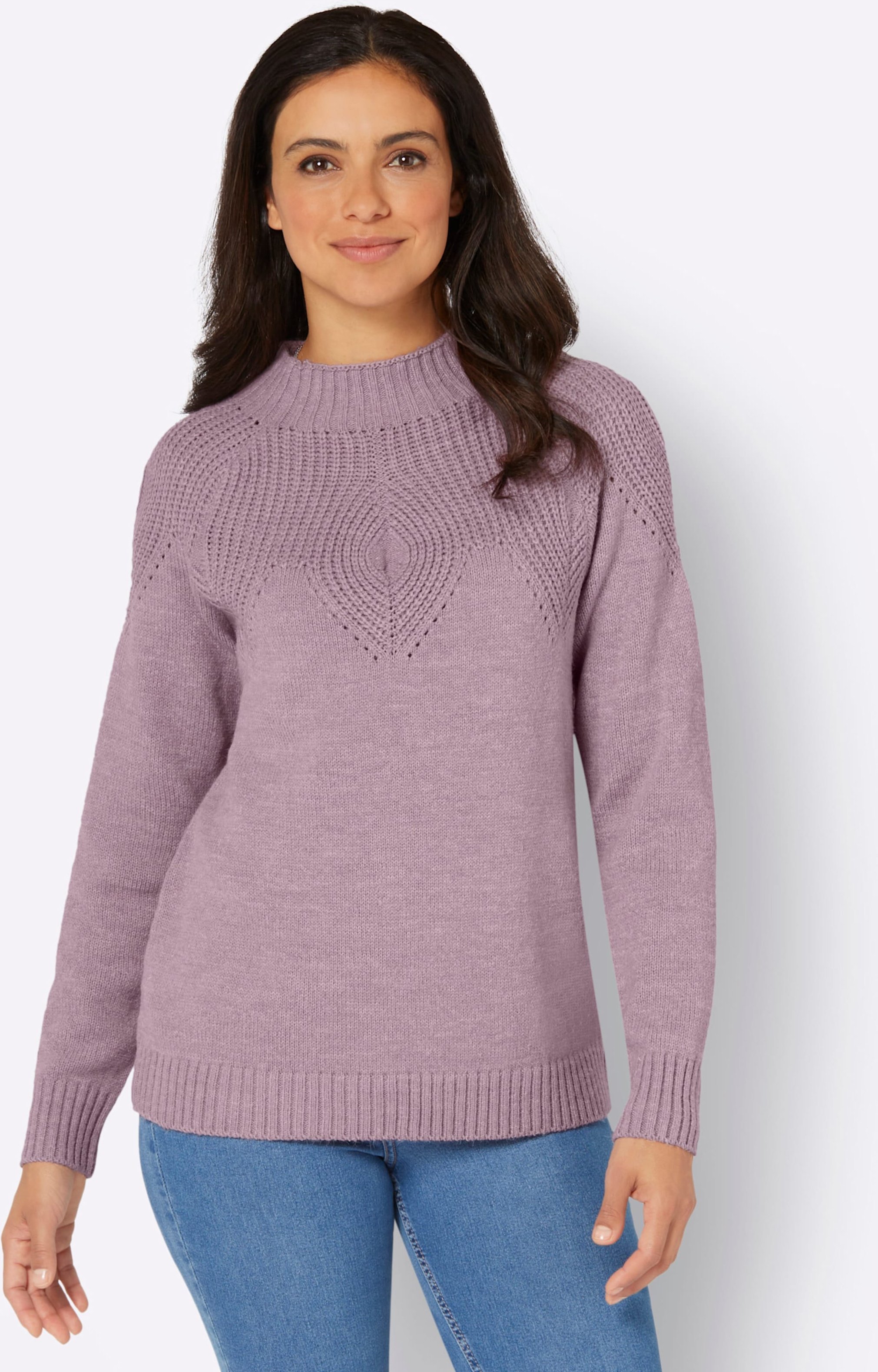 Thumbnail - Stehkragenpullover