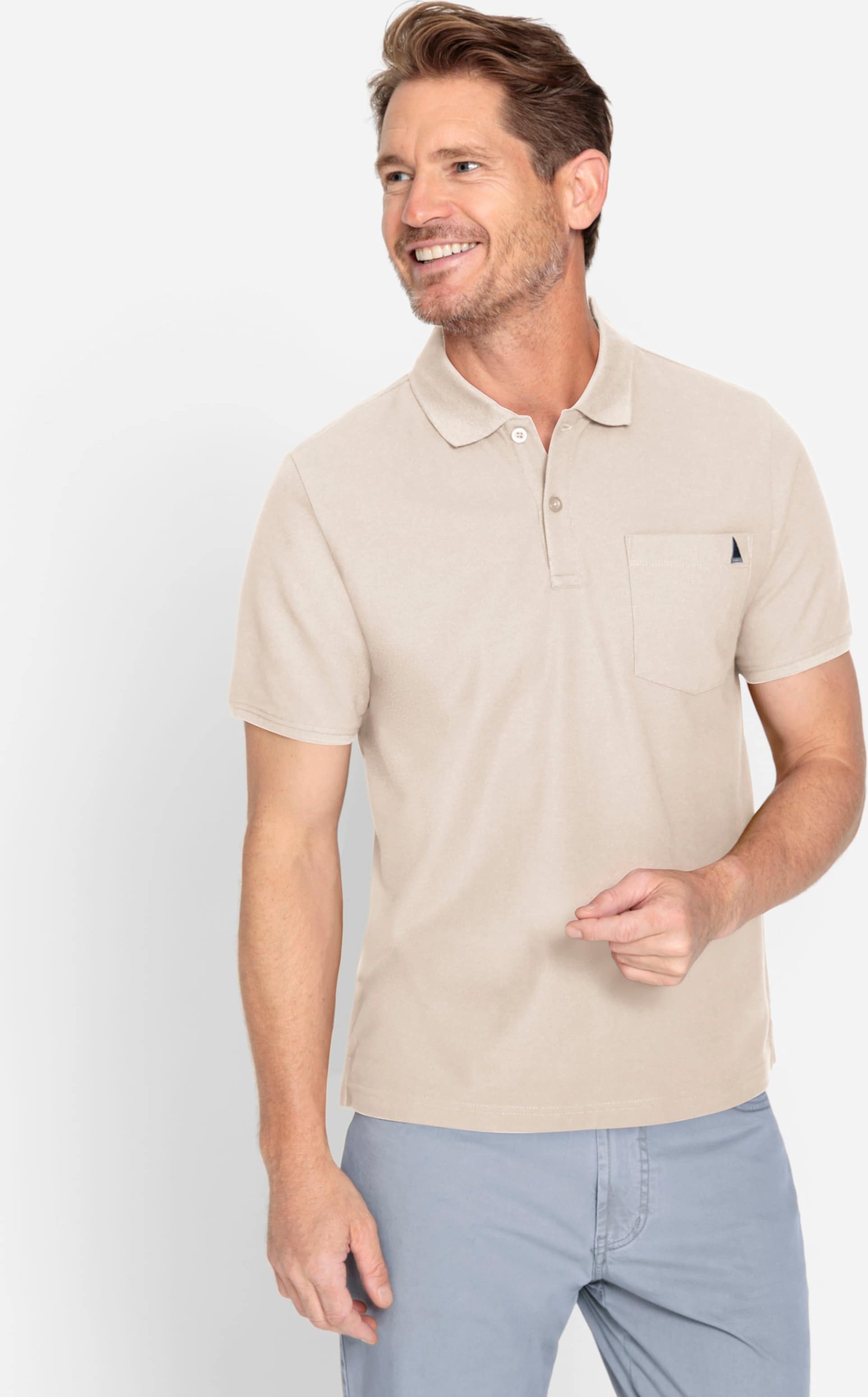 Thumbnail - Kurzarm-Poloshirt