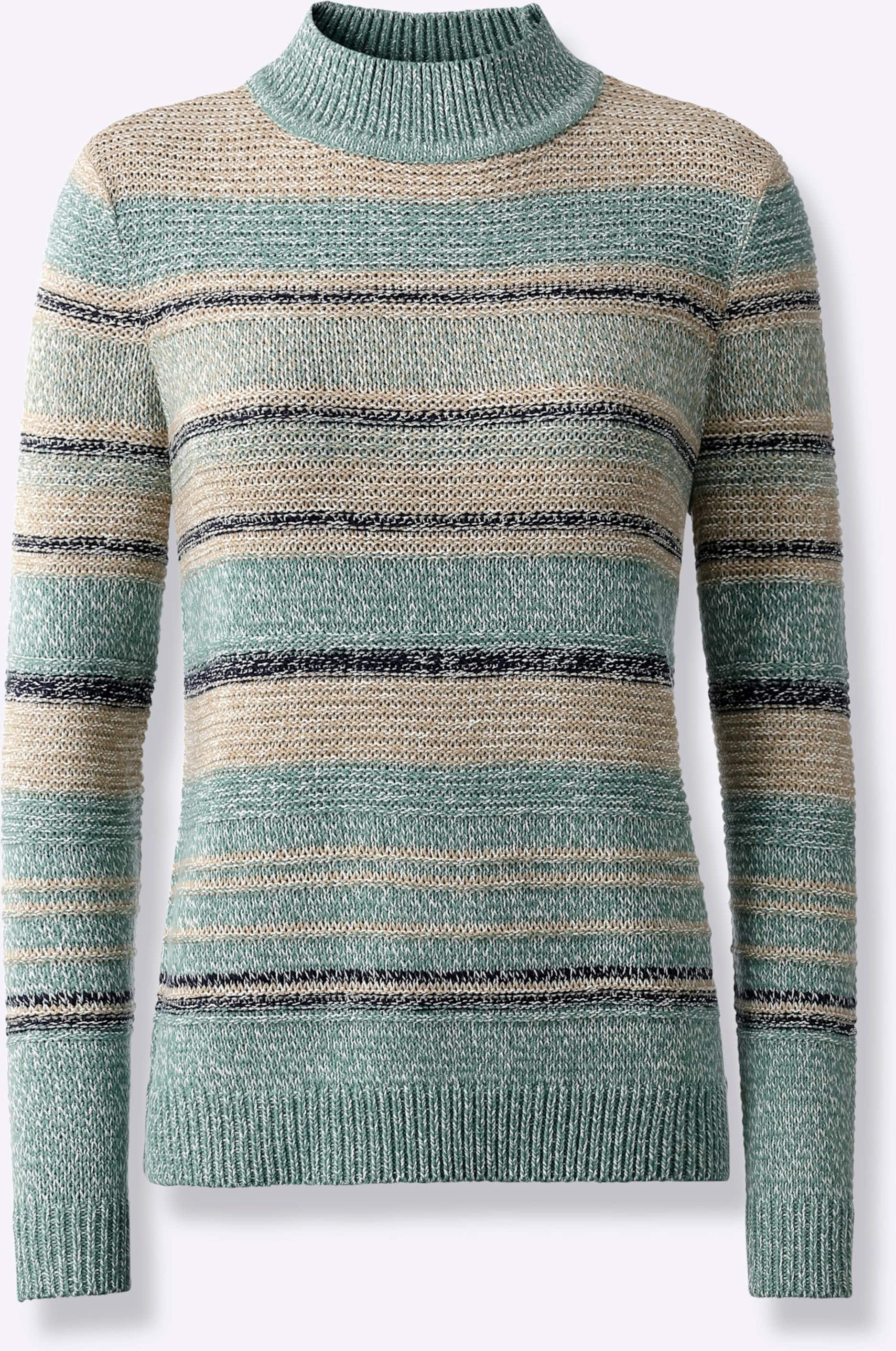Stehkragenpullover