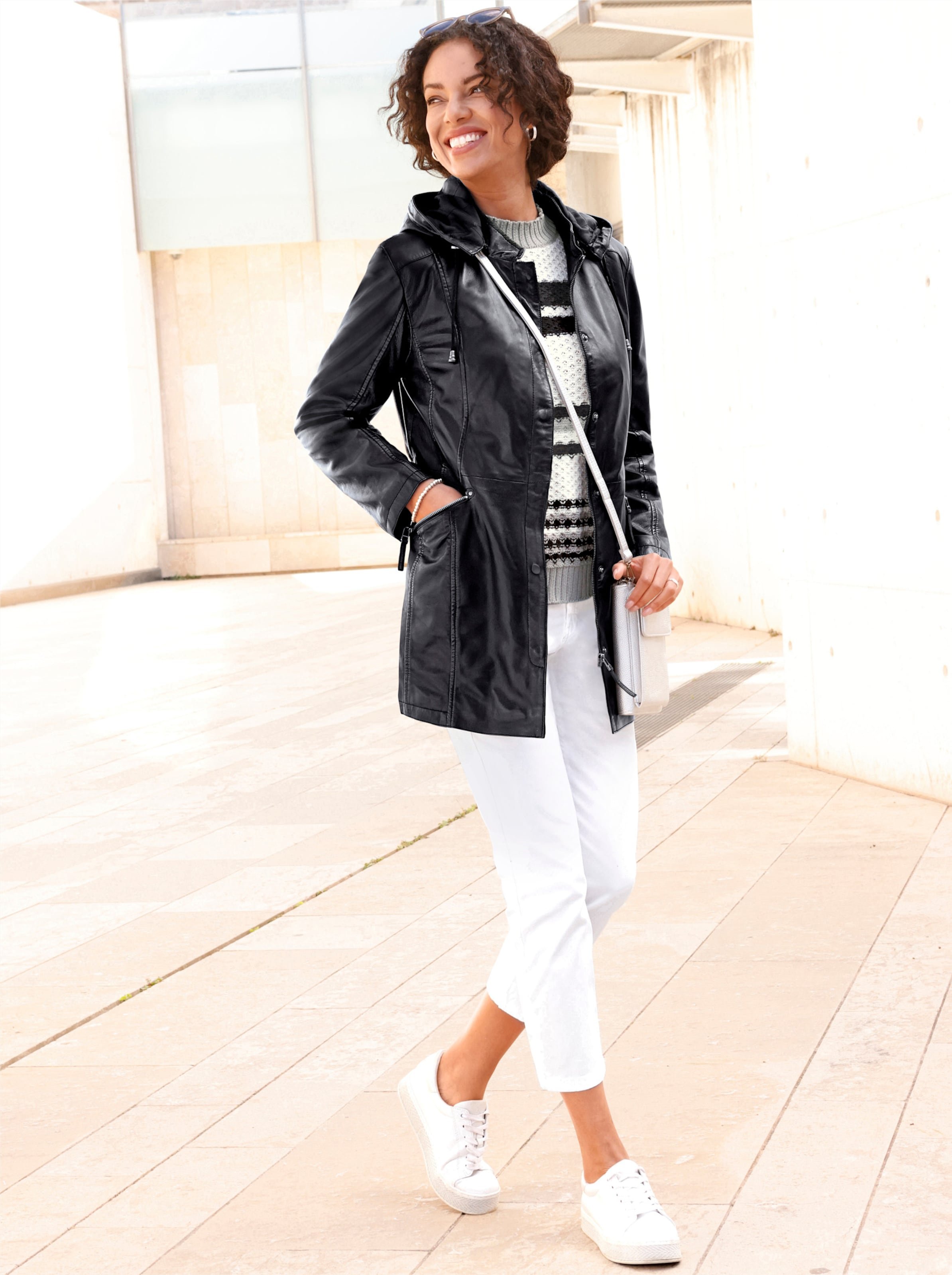 Lederjacke