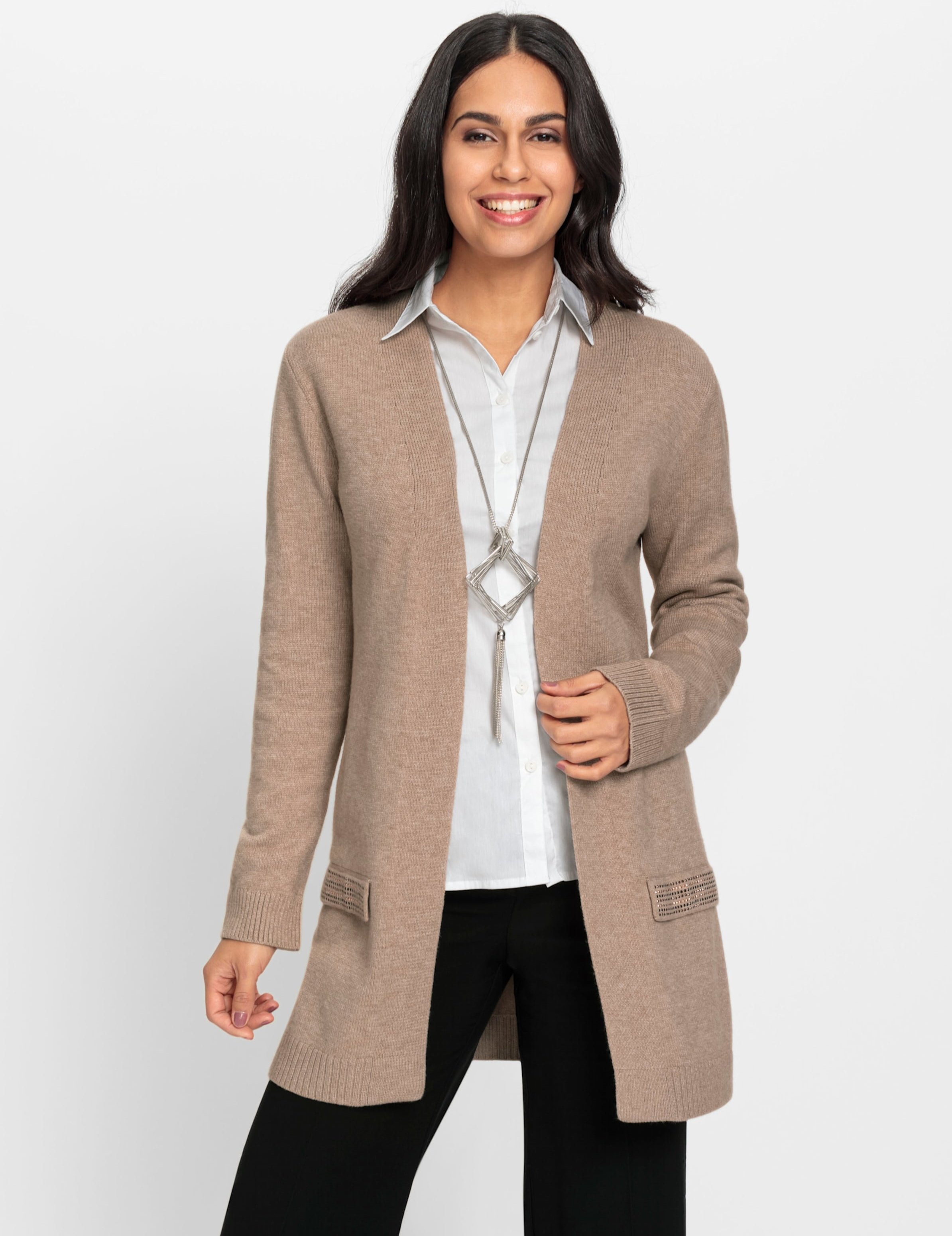 Thumbnail - Longstrickjacke