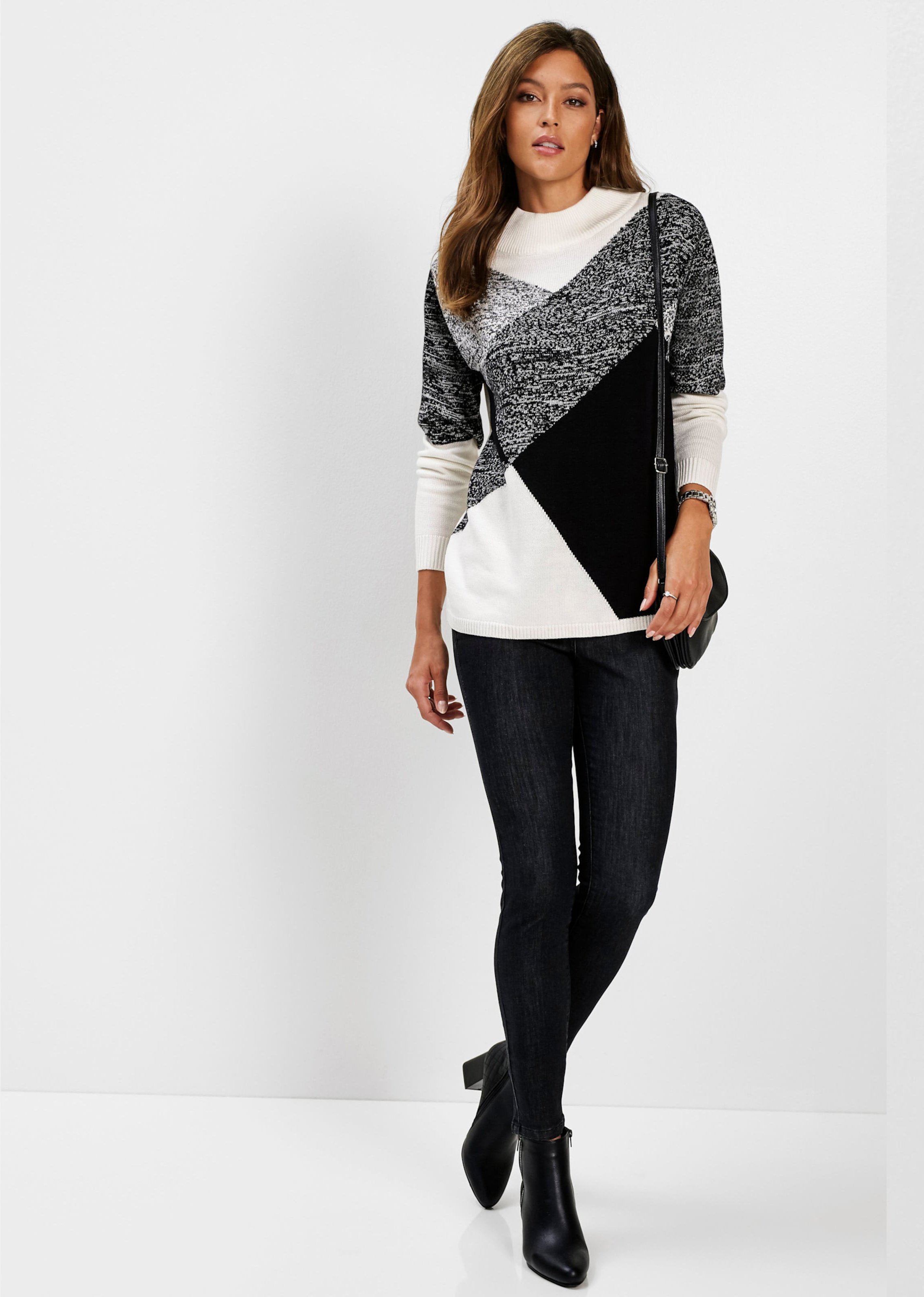 Thumbnail - Stehkragenpullover