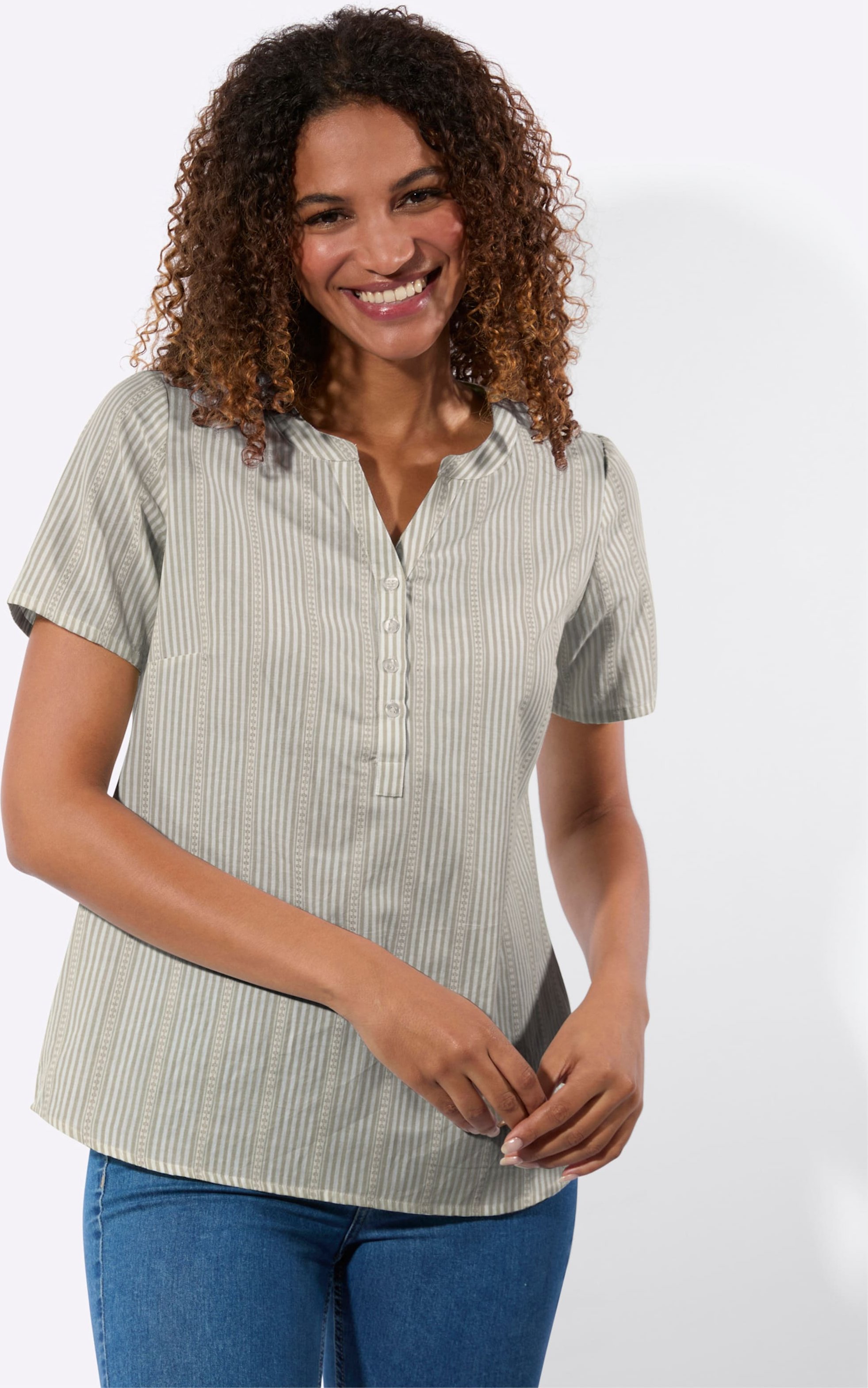 Gestreifte Bluse