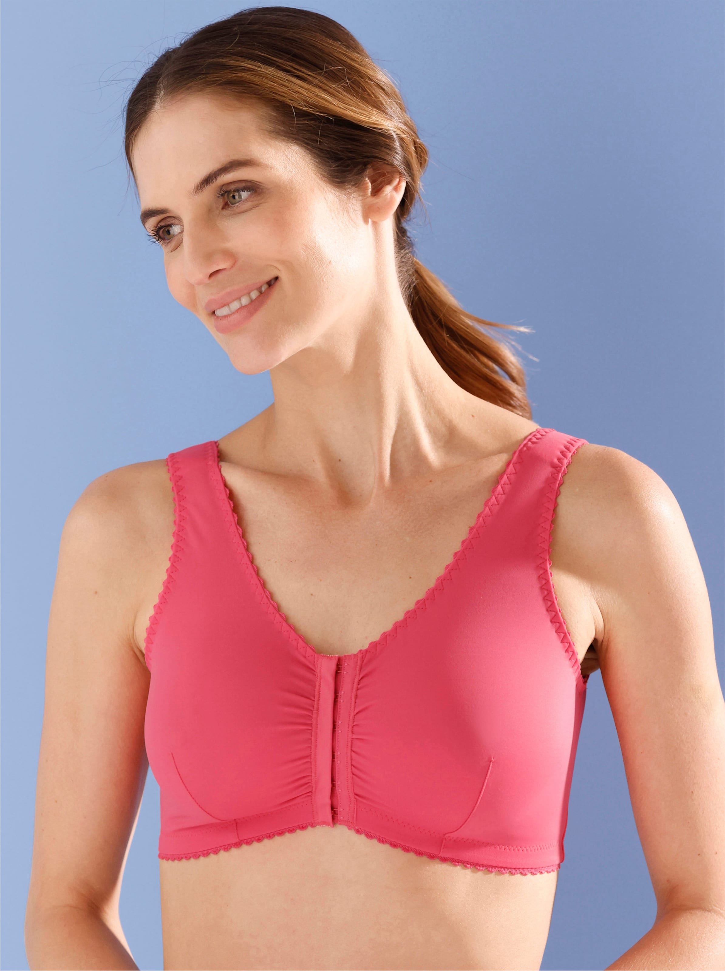 Vorderverschluss-BH ohne Bügel