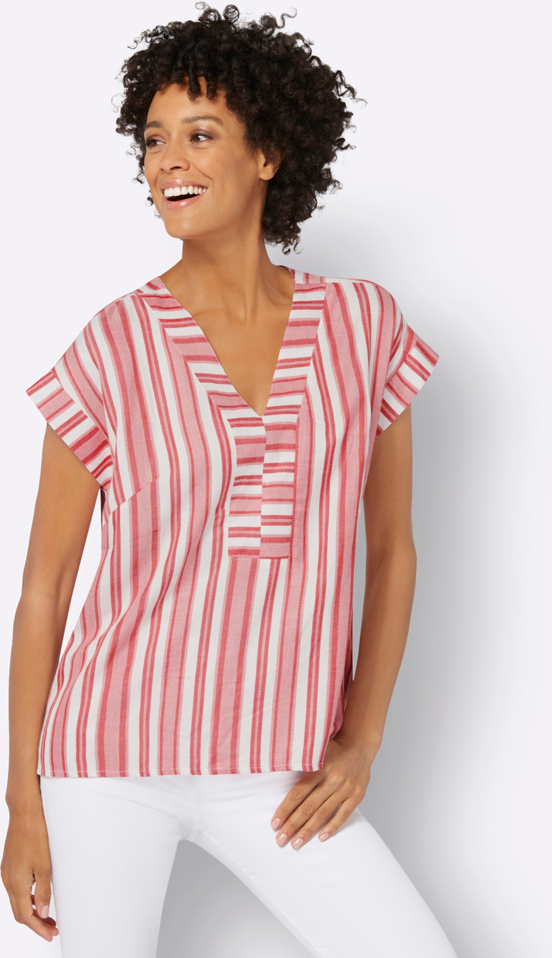 Gestreifte Bluse