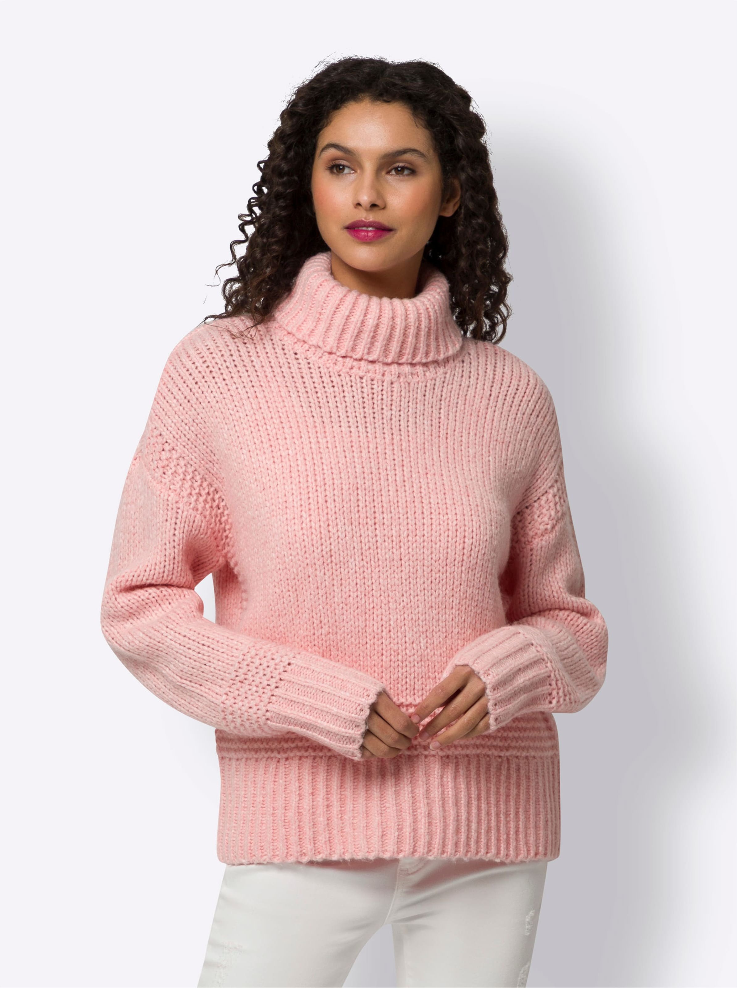 Stehkragenpullover