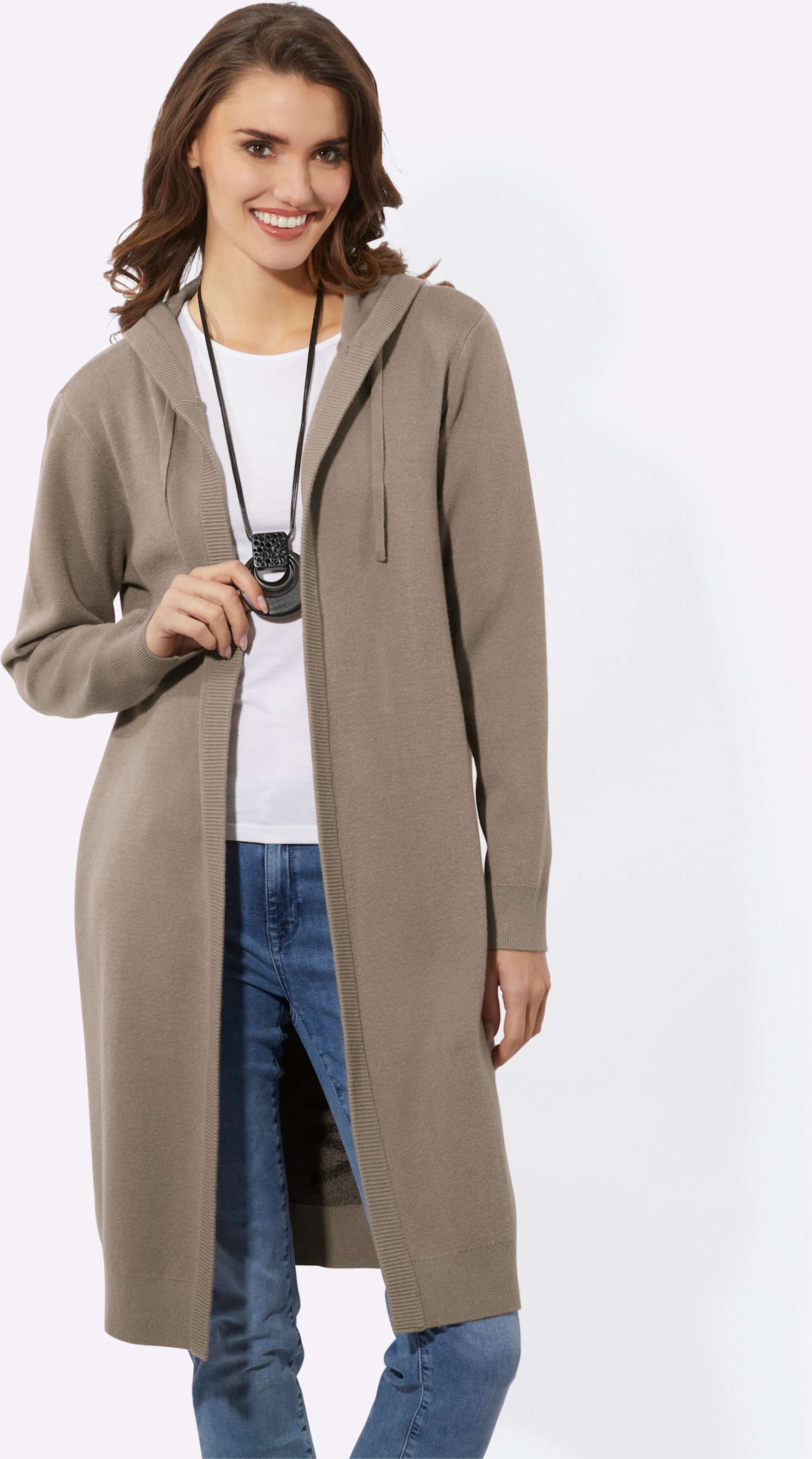 Thumbnail - Longstrickjacke