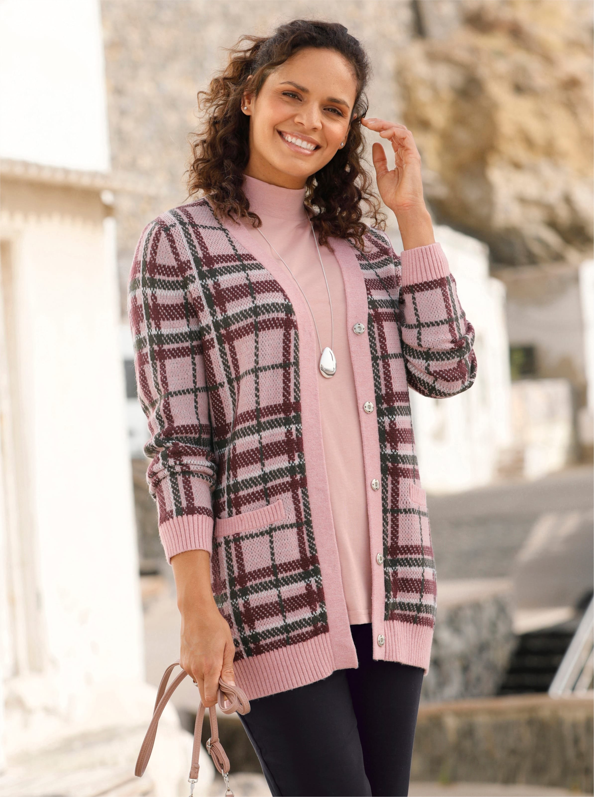 Thumbnail - Longstrickjacke