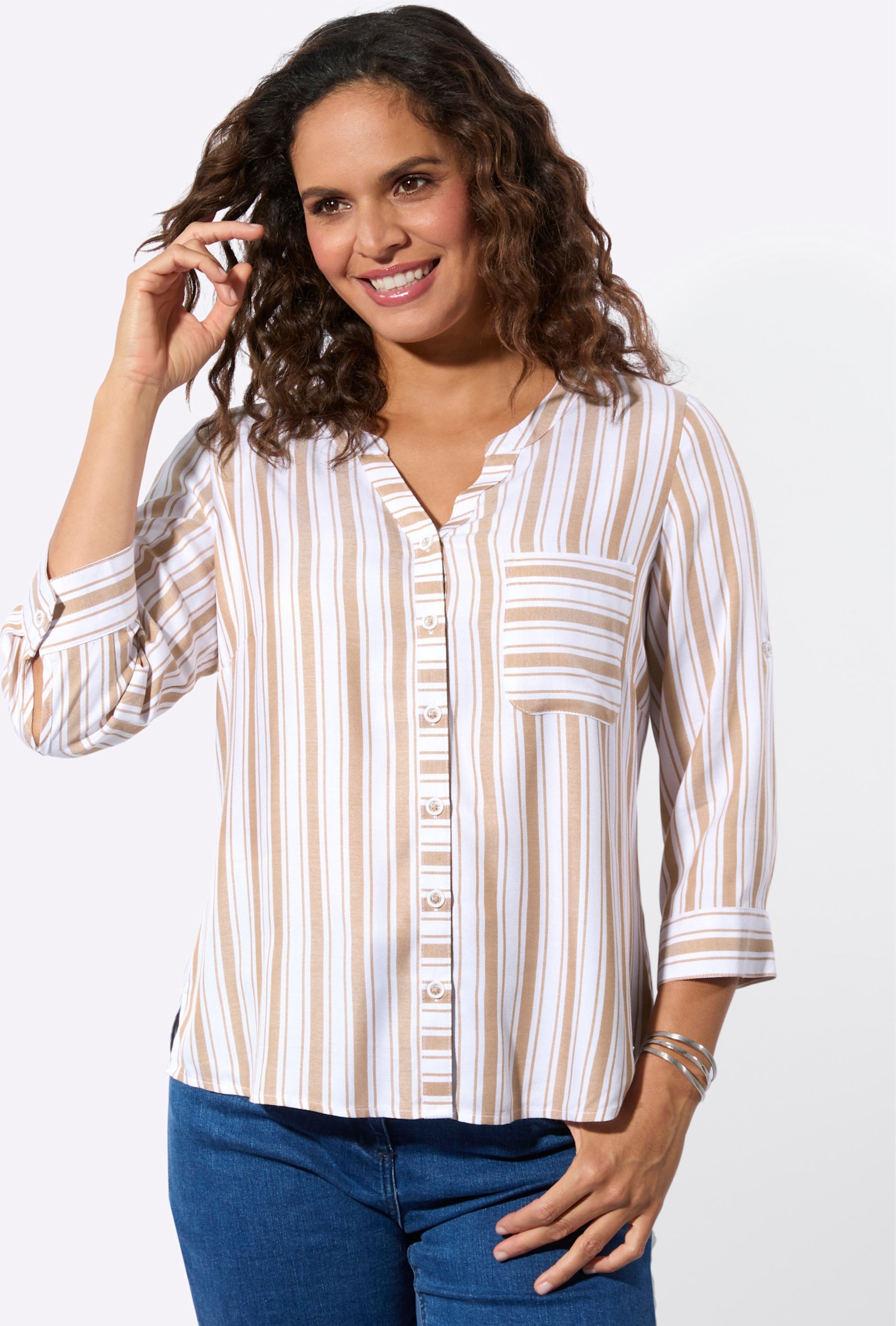 Gestreifte Bluse