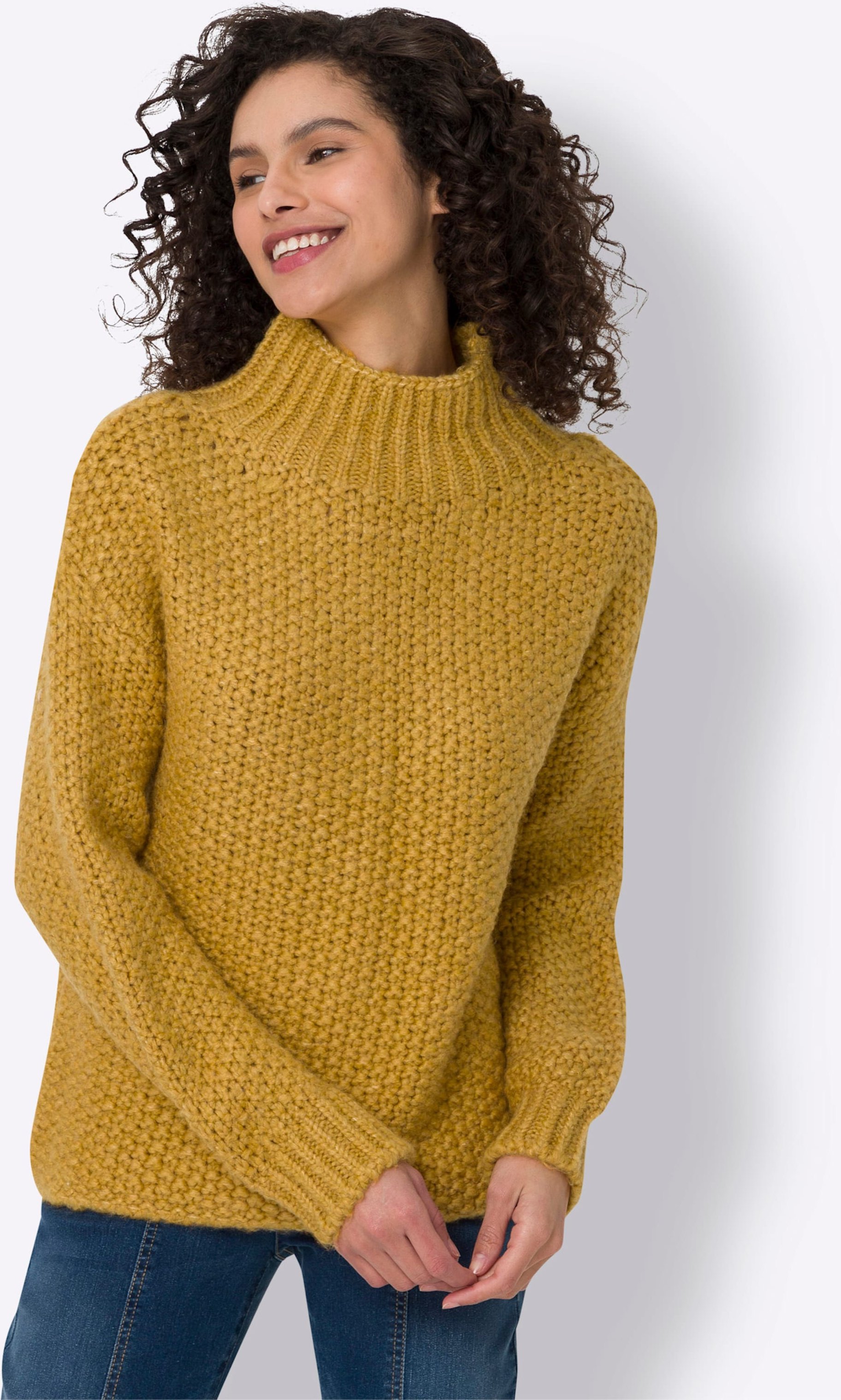 Thumbnail - Stehkragenpullover