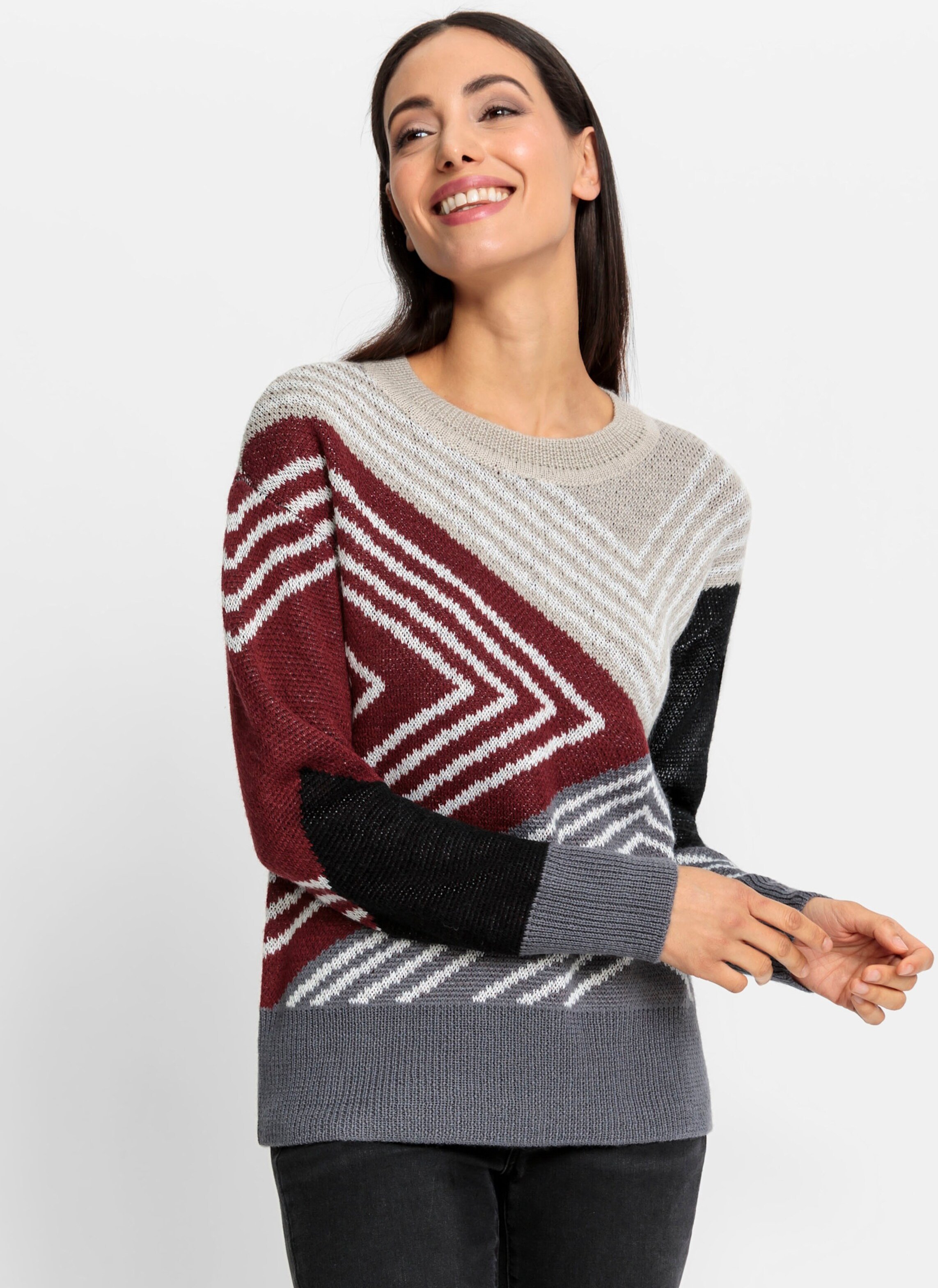 Thumbnail - Jacquard-Pullover
