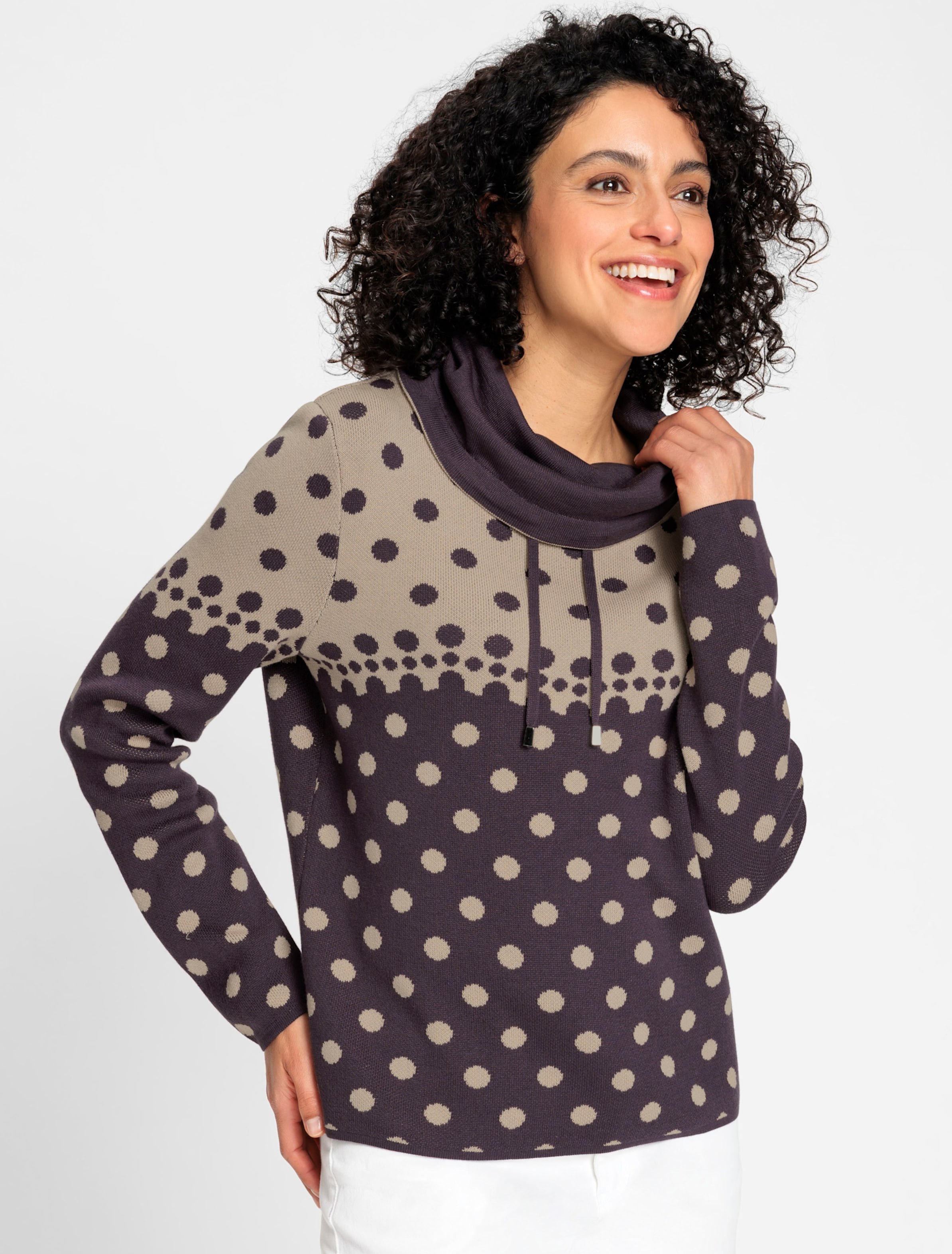 Jacquard-Pullover