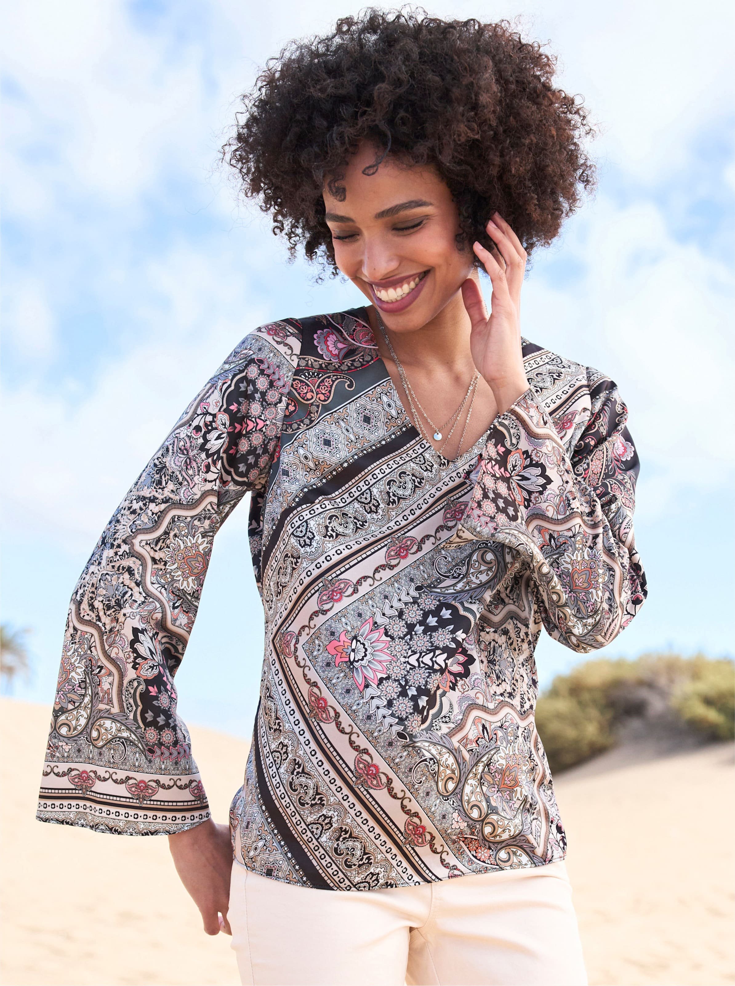 Thumbnail - Satinbluse