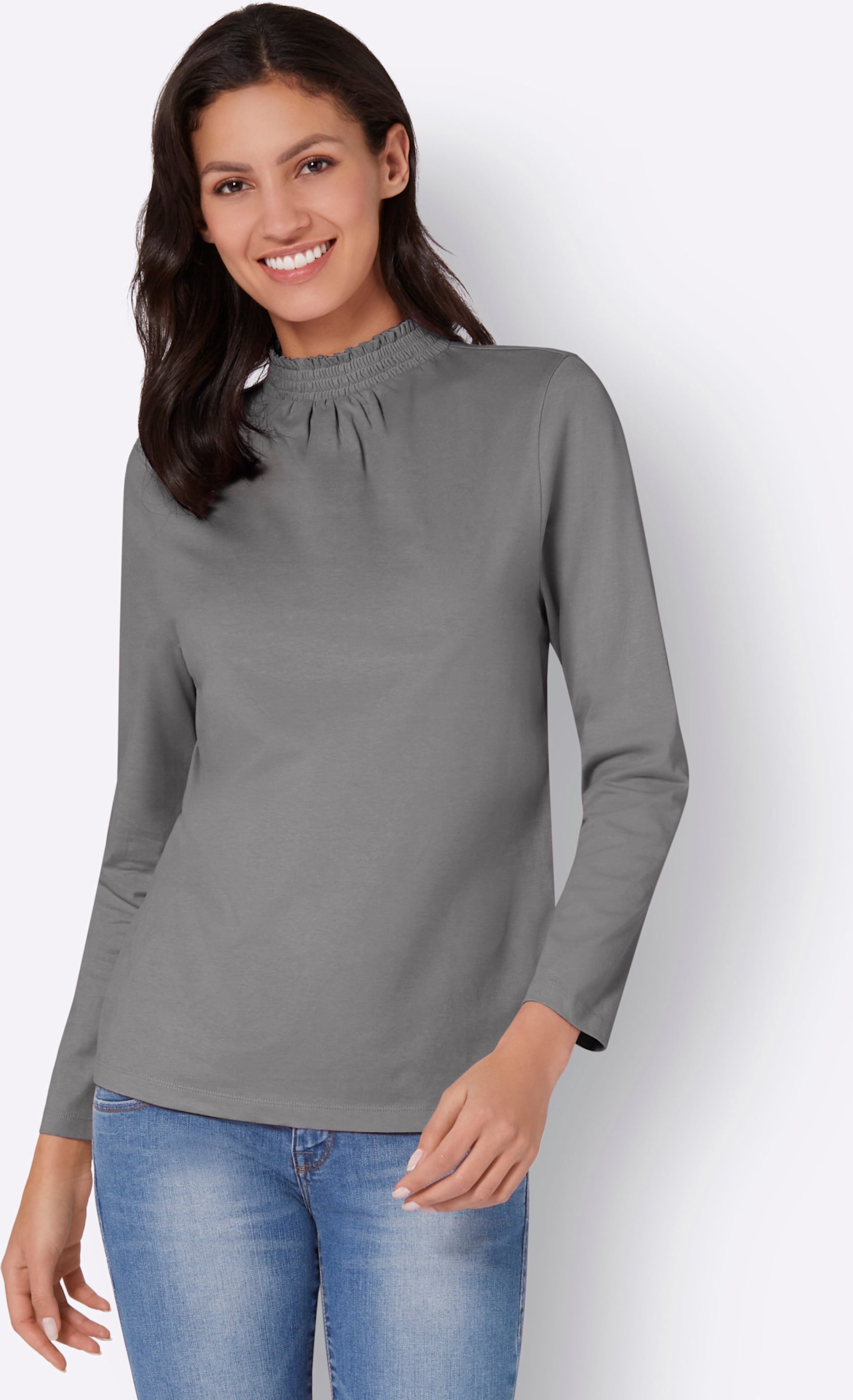 Thumbnail - Stehkragenshirt