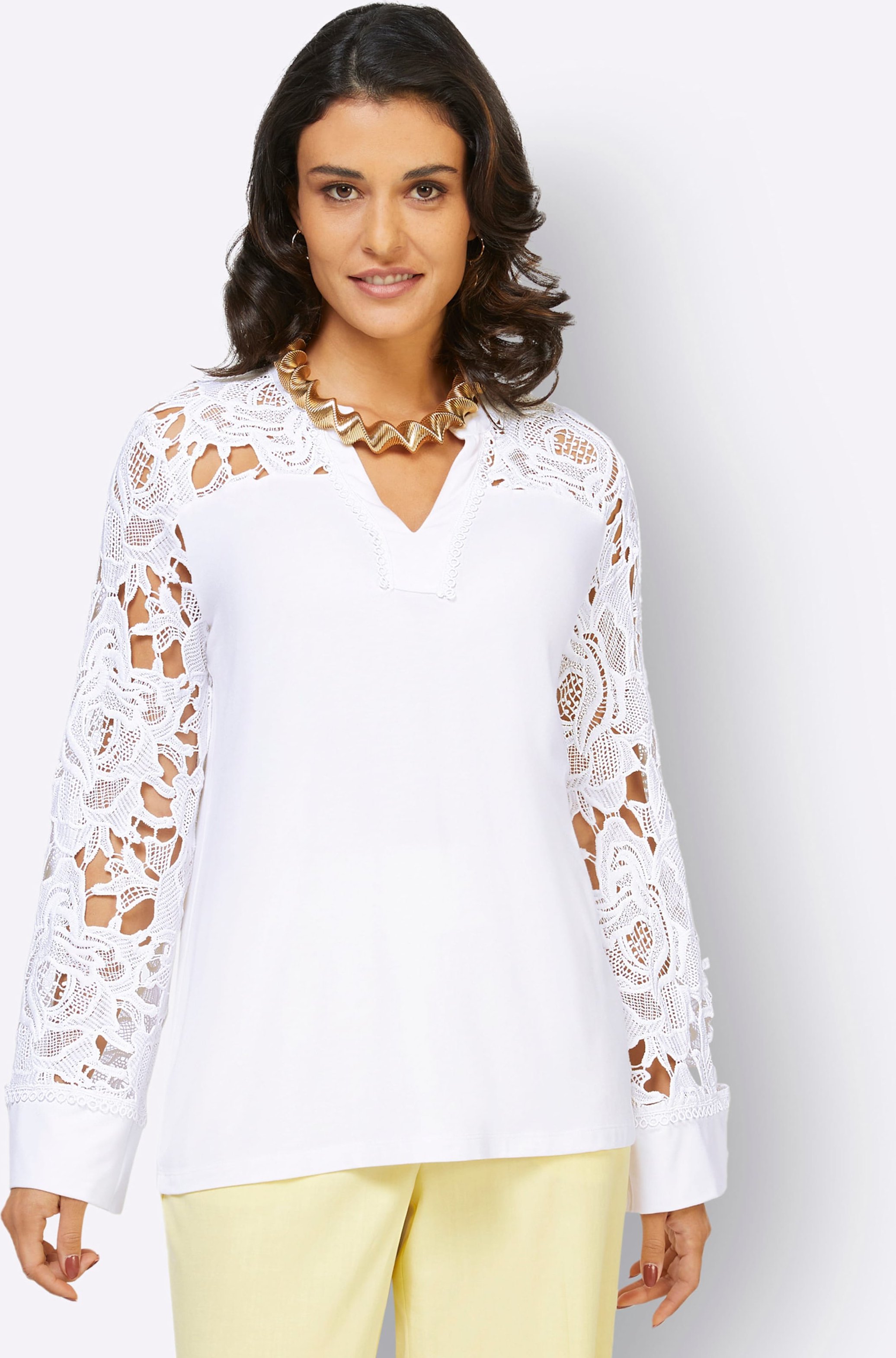 Thumbnail - Spitzenshirt