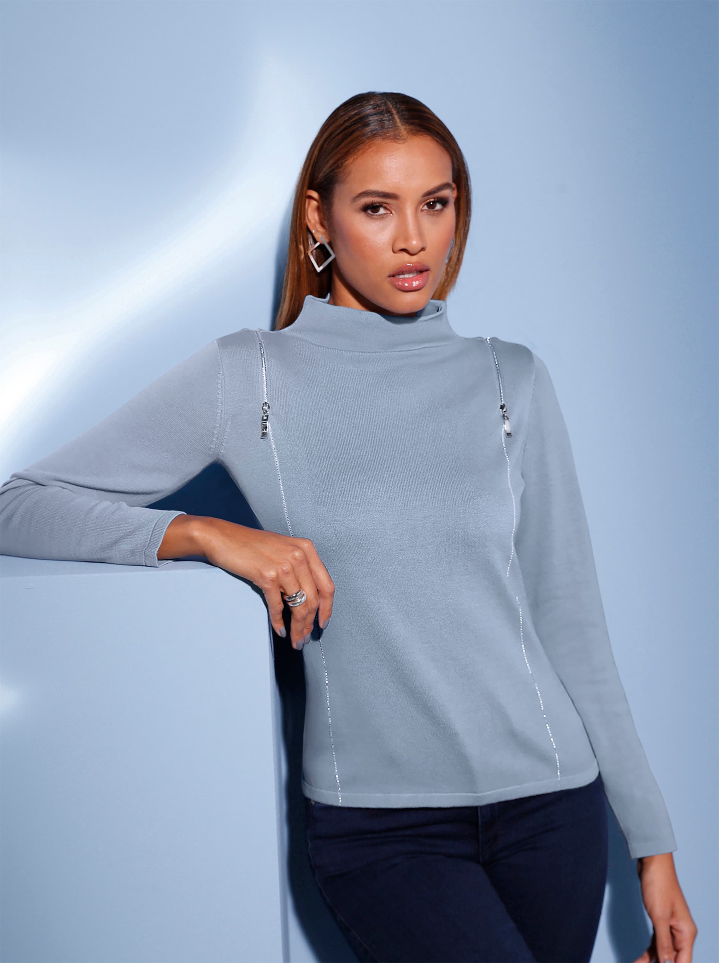 Langarm-Pullover