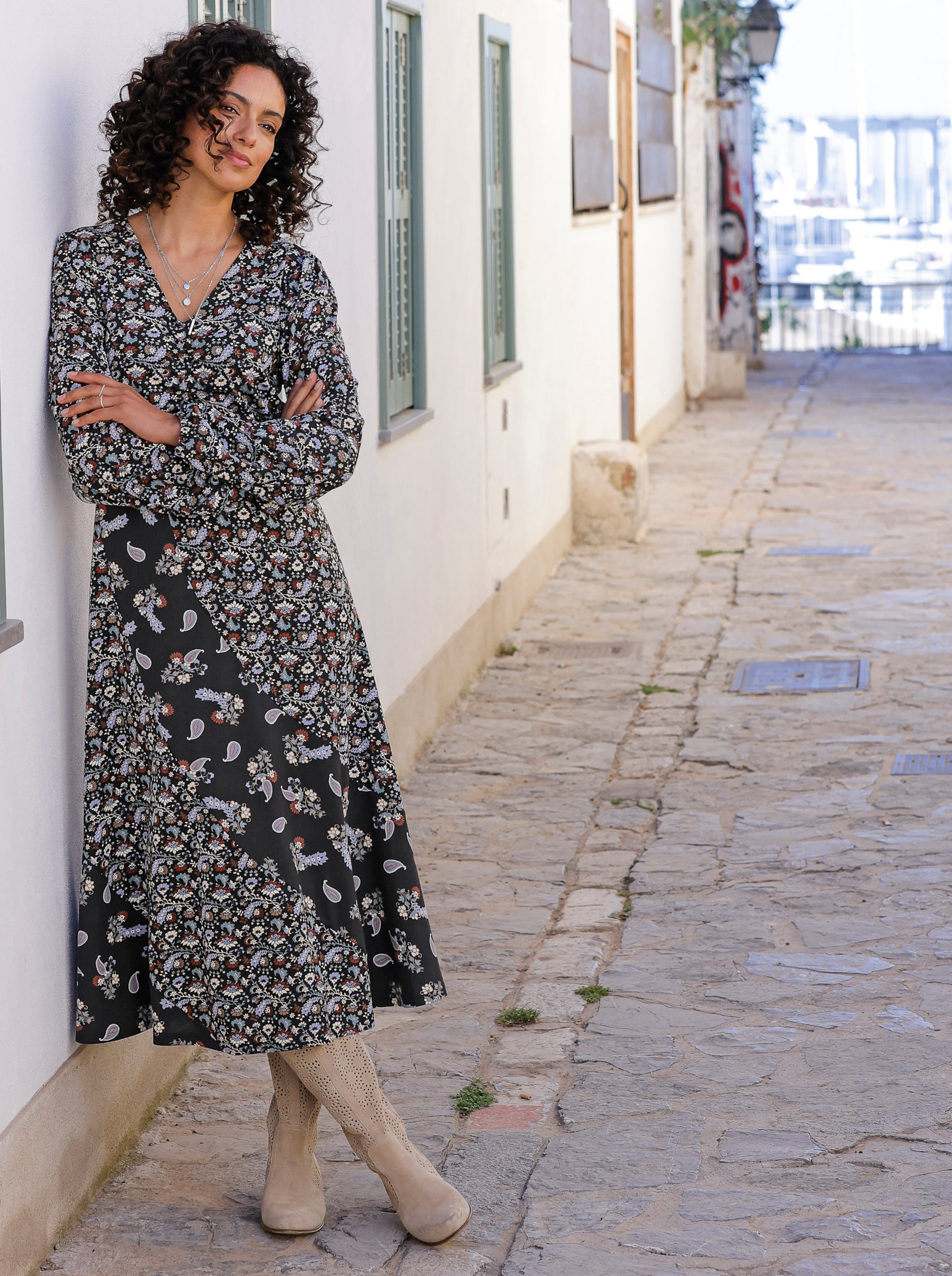 Thumbnail - Jerseykleid