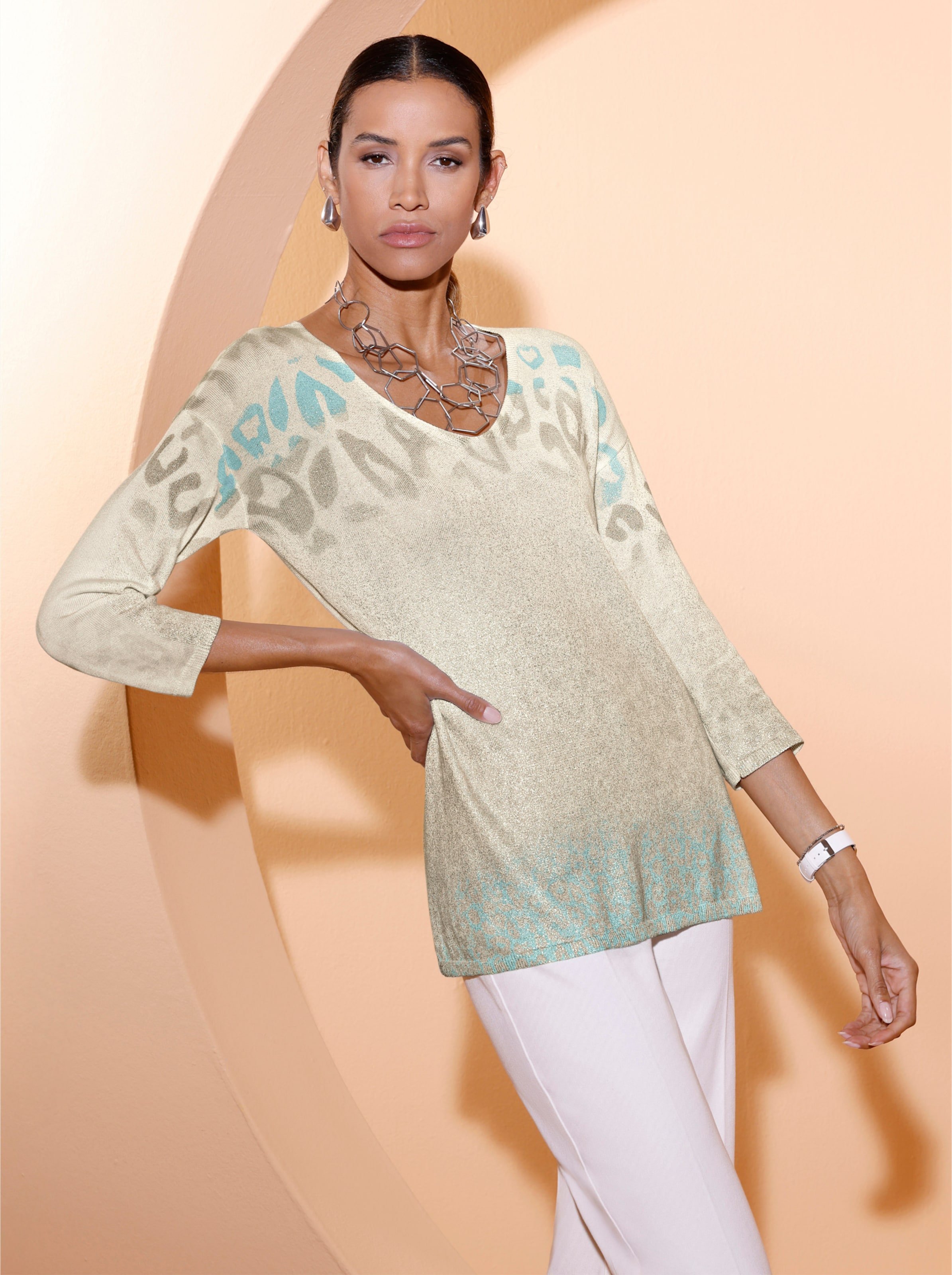 Thumbnail - 3/4 Arm-Pullover