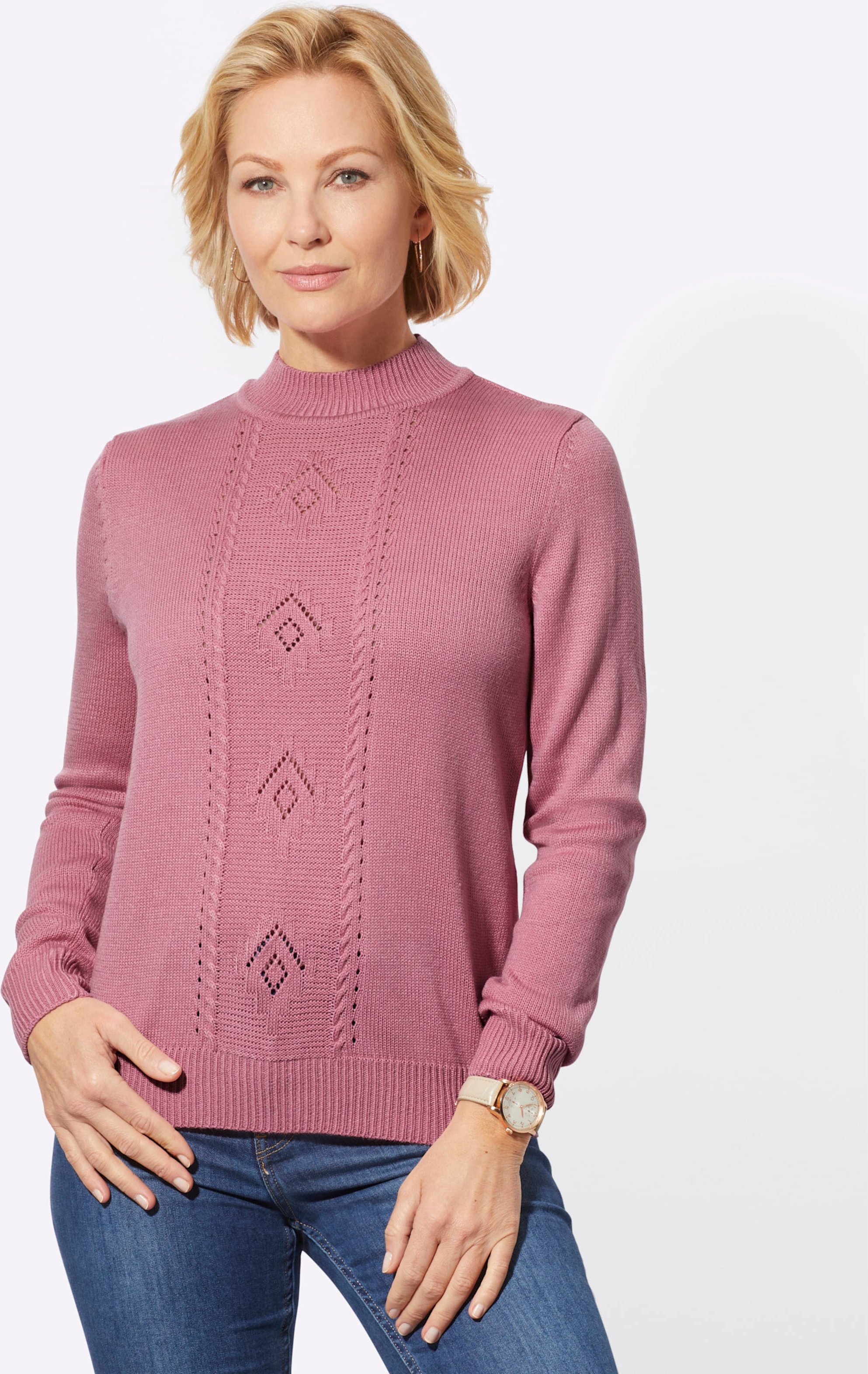 Thumbnail - Stehkragenpullover