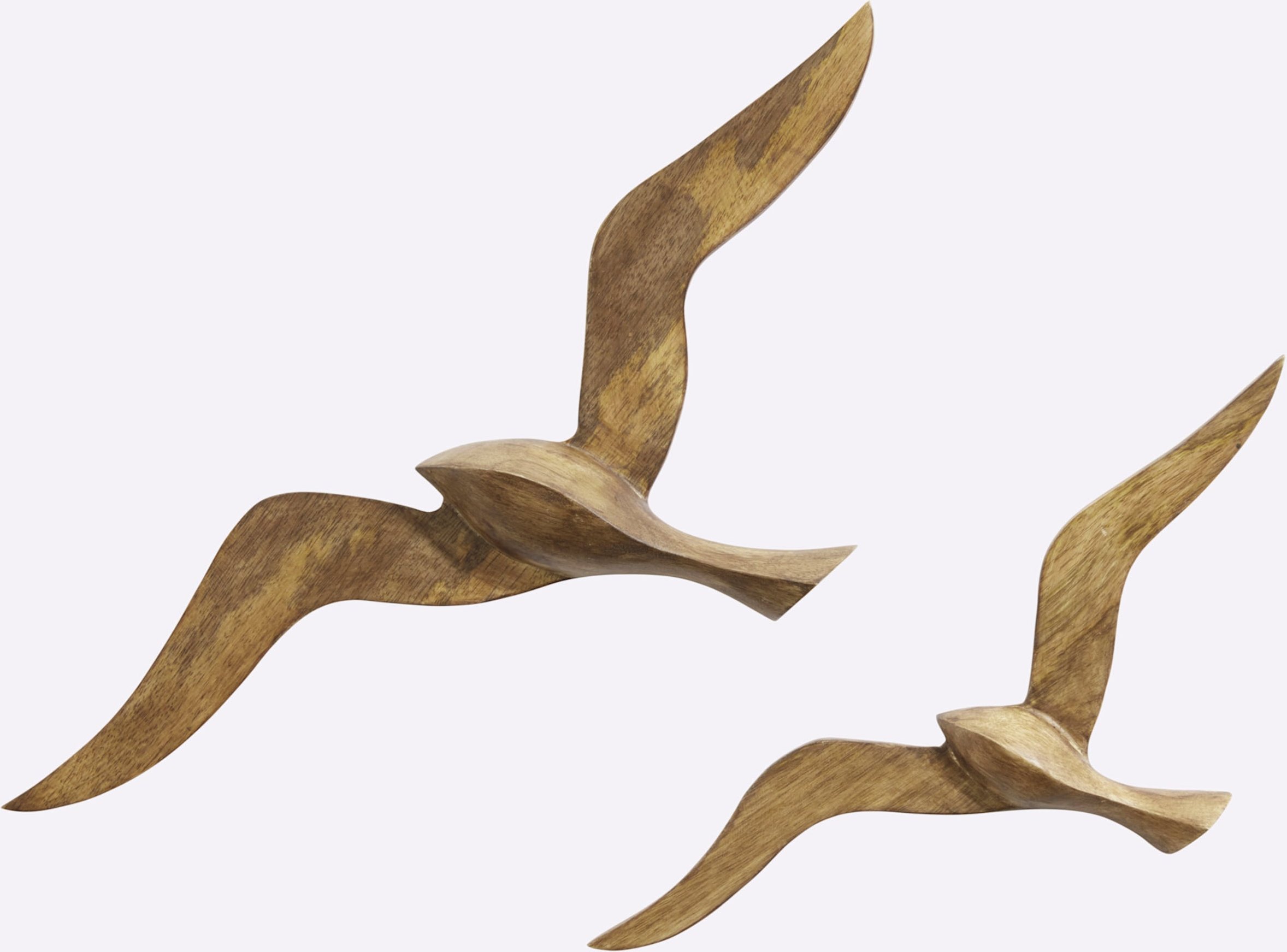 Wanddeko Vögel 2er-Set