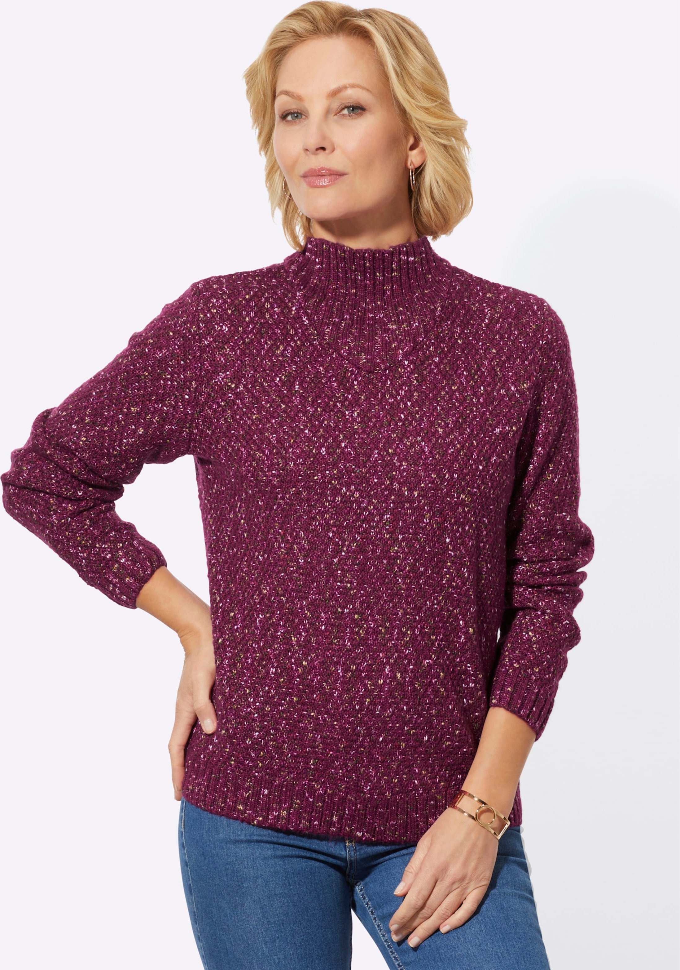 Thumbnail - Stehkragenpullover