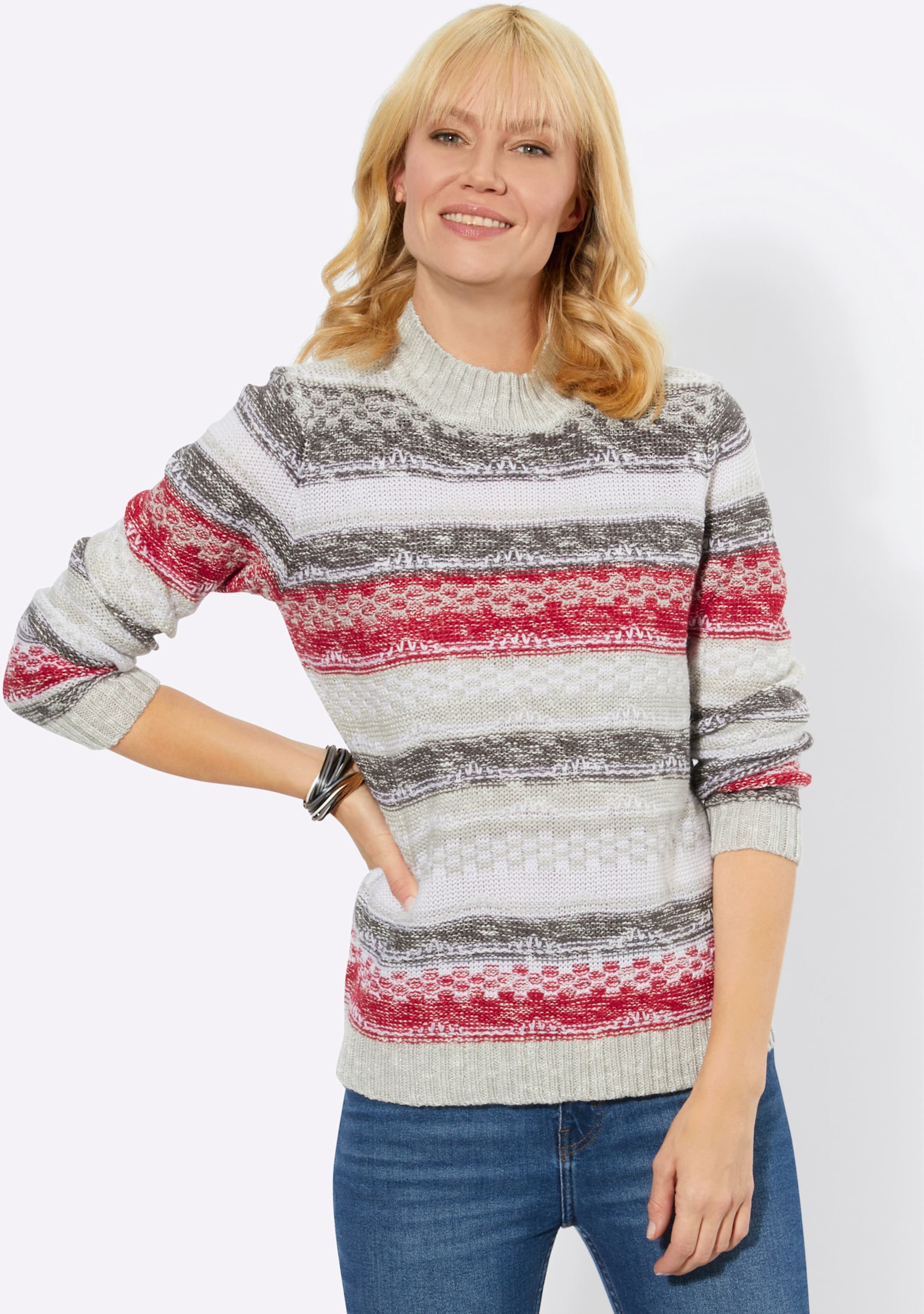 Thumbnail - Stehkragenpullover