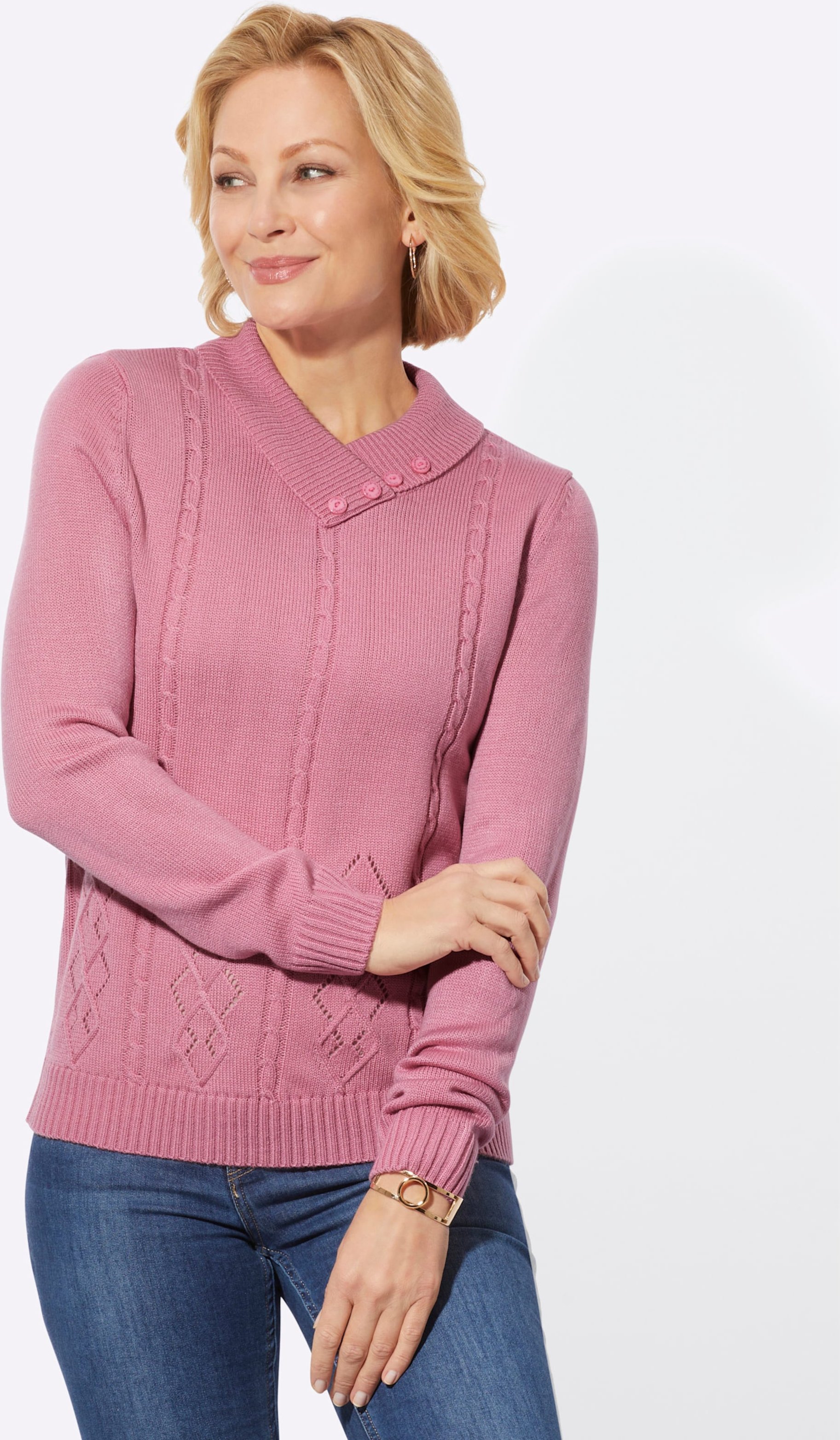 Thumbnail - V-Ausschnitt-Pullover
