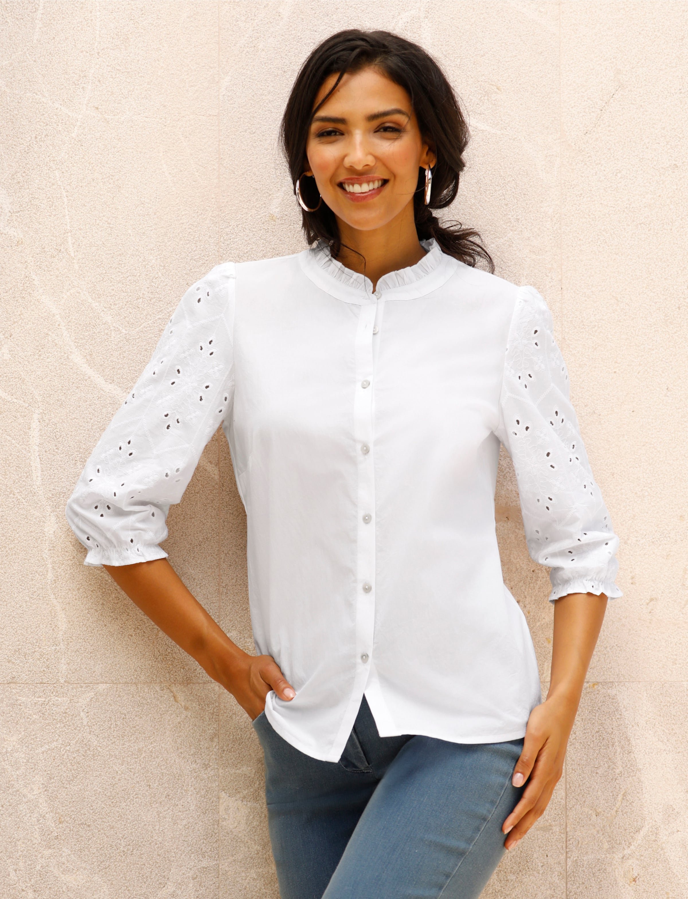 Thumbnail - Baumwollbluse