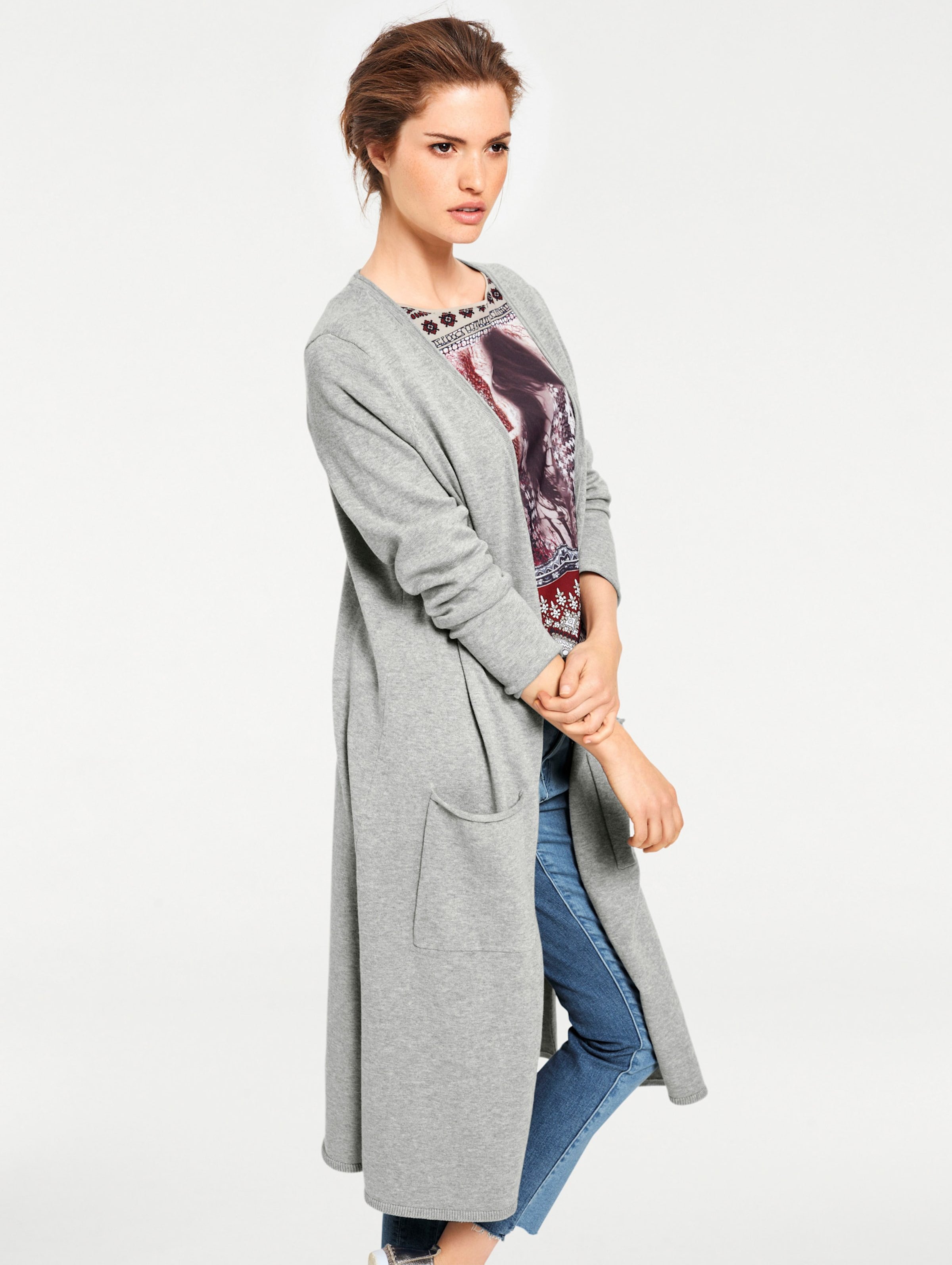 Thumbnail - Longstrickjacke