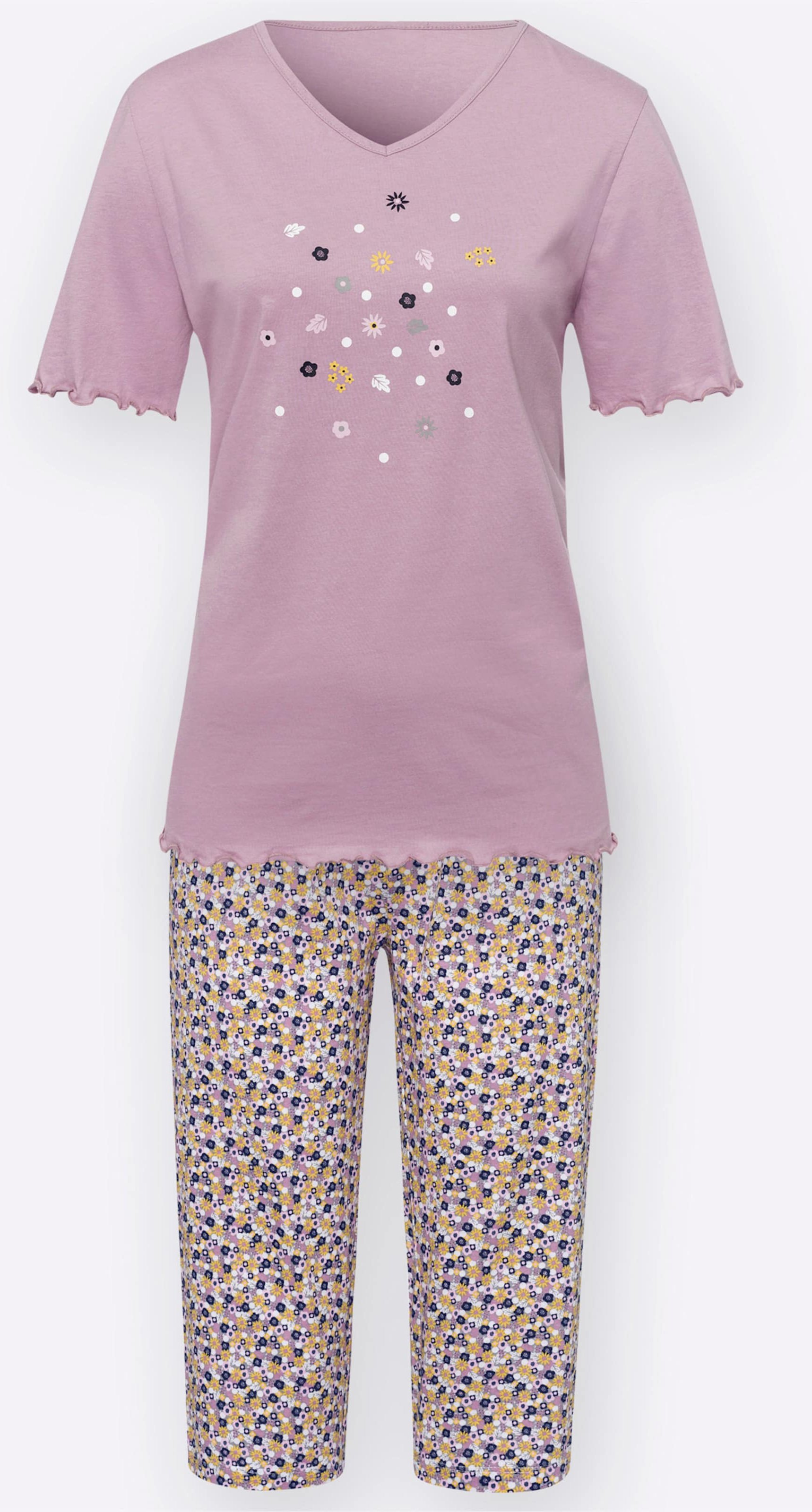 Capri-Schlafanzug